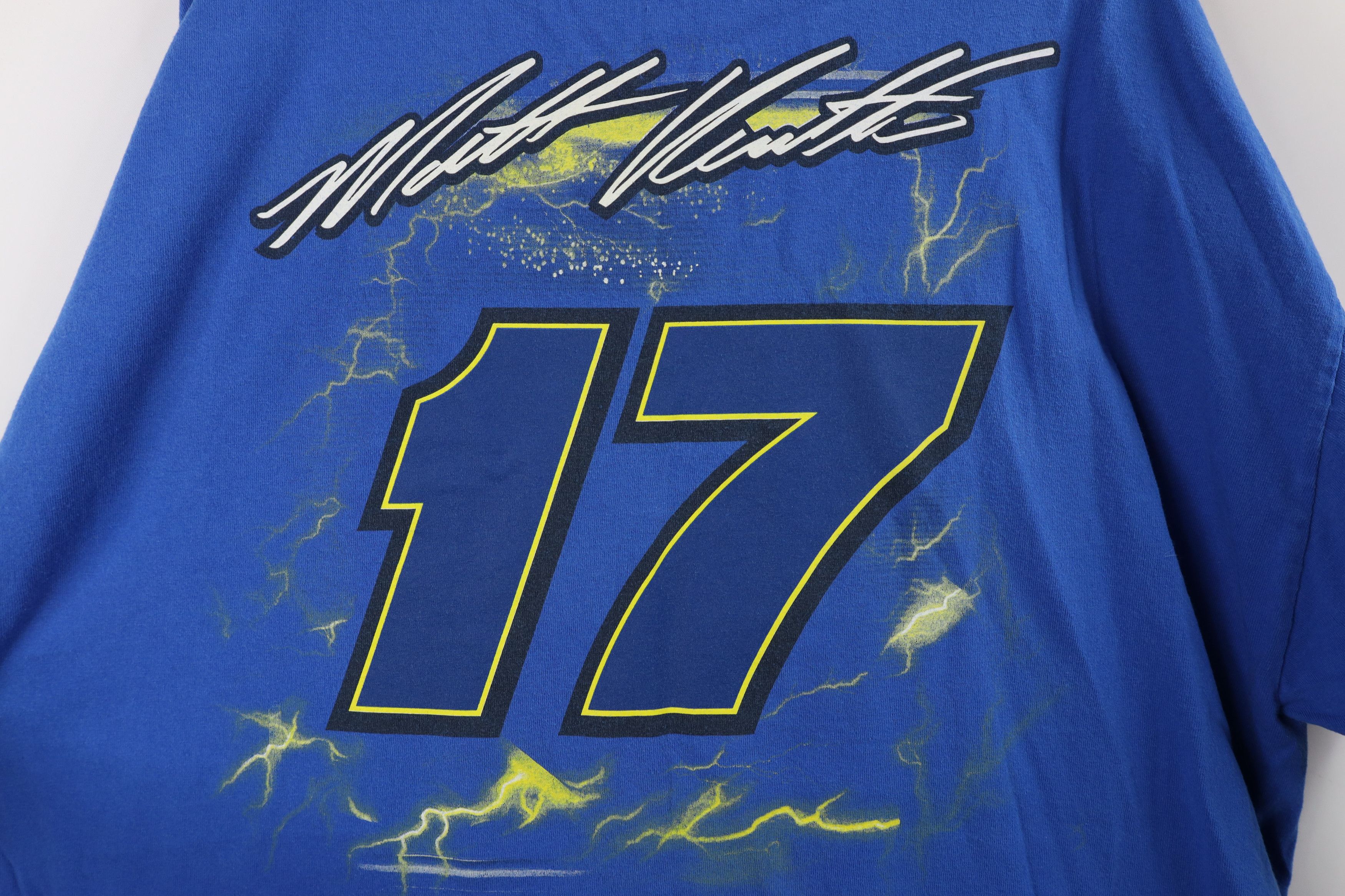 Vintage Vintage Y2K NASCAR Buy Matt Kenseth Racing T-Shirt AOP Blue Size US XXL / EU 58 / 5 - 10 Thumbnail