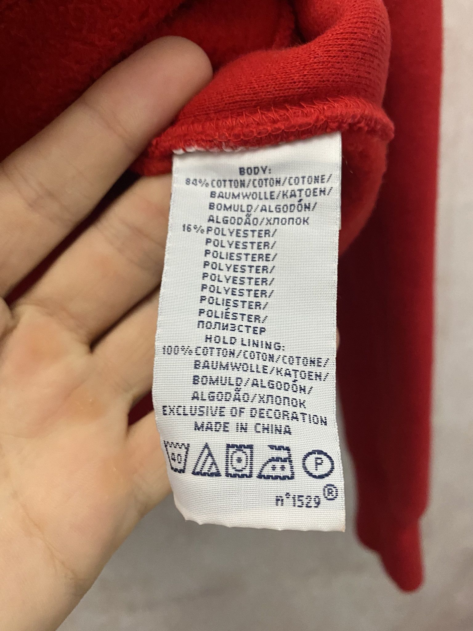 Designer × Polo Ralph Lauren Polo Ralph Lauren Men Fleece Hoodie Red - Size M Size US M / EU 48-50 / 2 - 4 Thumbnail