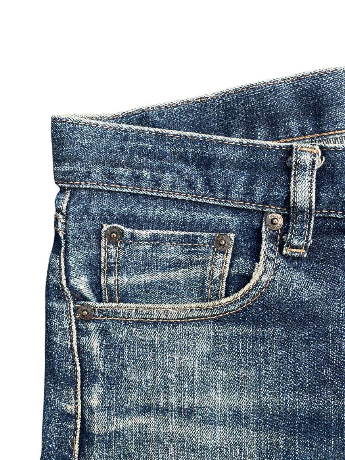 Japanese Brand × Uniqlo Uniqlo Slim Fit Selvedge Jeans Size US 34 / EU 50 - 7 Thumbnail