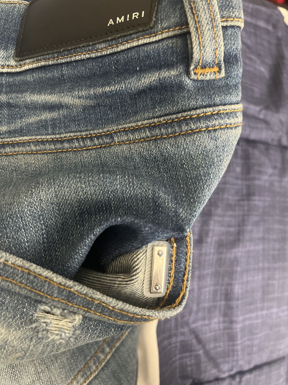 Amiri Amiri Stack Jeans: River Indigo Size 34 Size US 34 / EU 50 - 5 Thumbnail