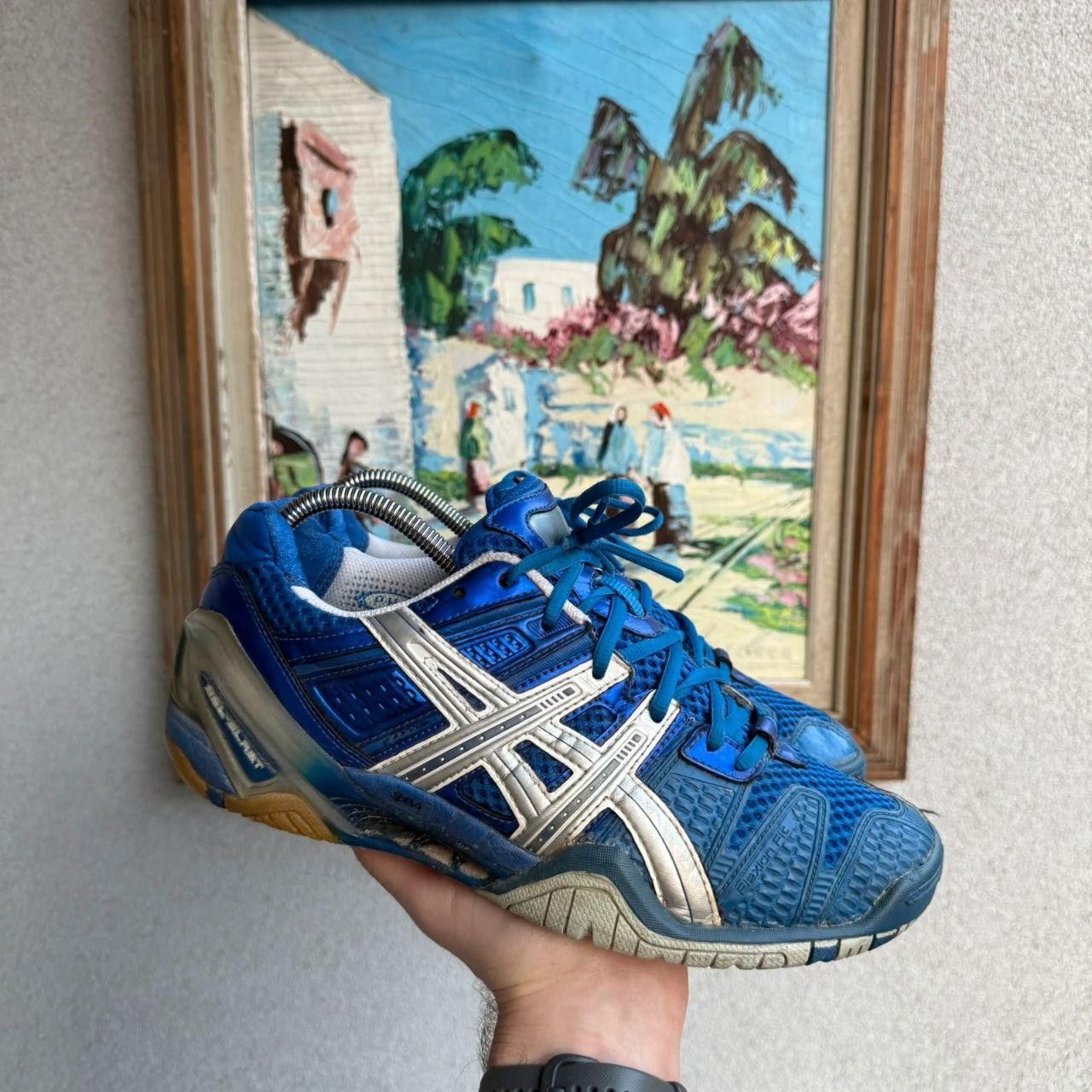 Asics Asics Sneakers Low Top Blue White Gorpcore Outdoor Size US 9 / EU 42 - 2 Thumbnail