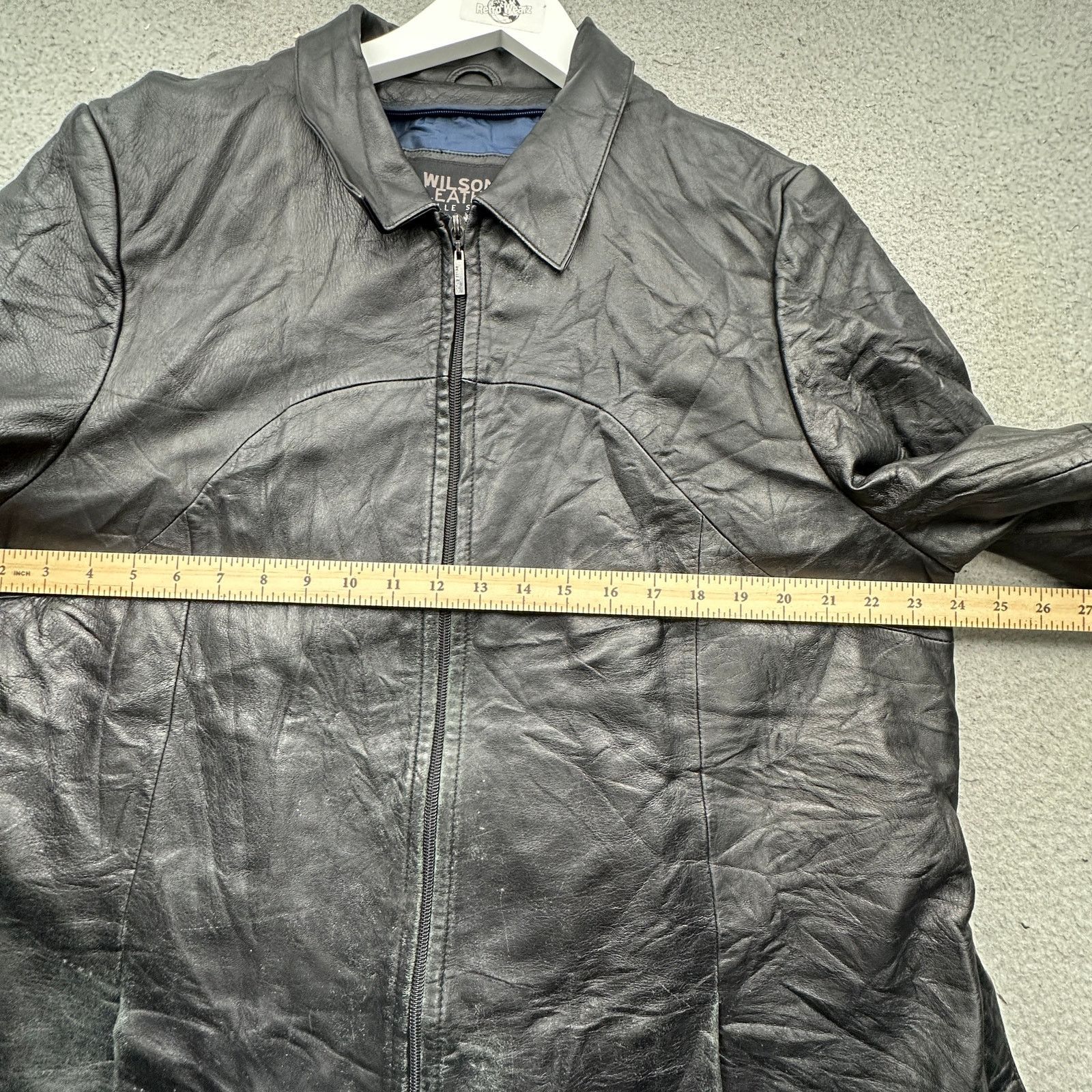 Wilsons Leather Wilsons Leather Pelle Studio Zip Coat Jacket Women 1X Belted Size XL / US 12-14 / IT 48-50 - 4 Thumbnail