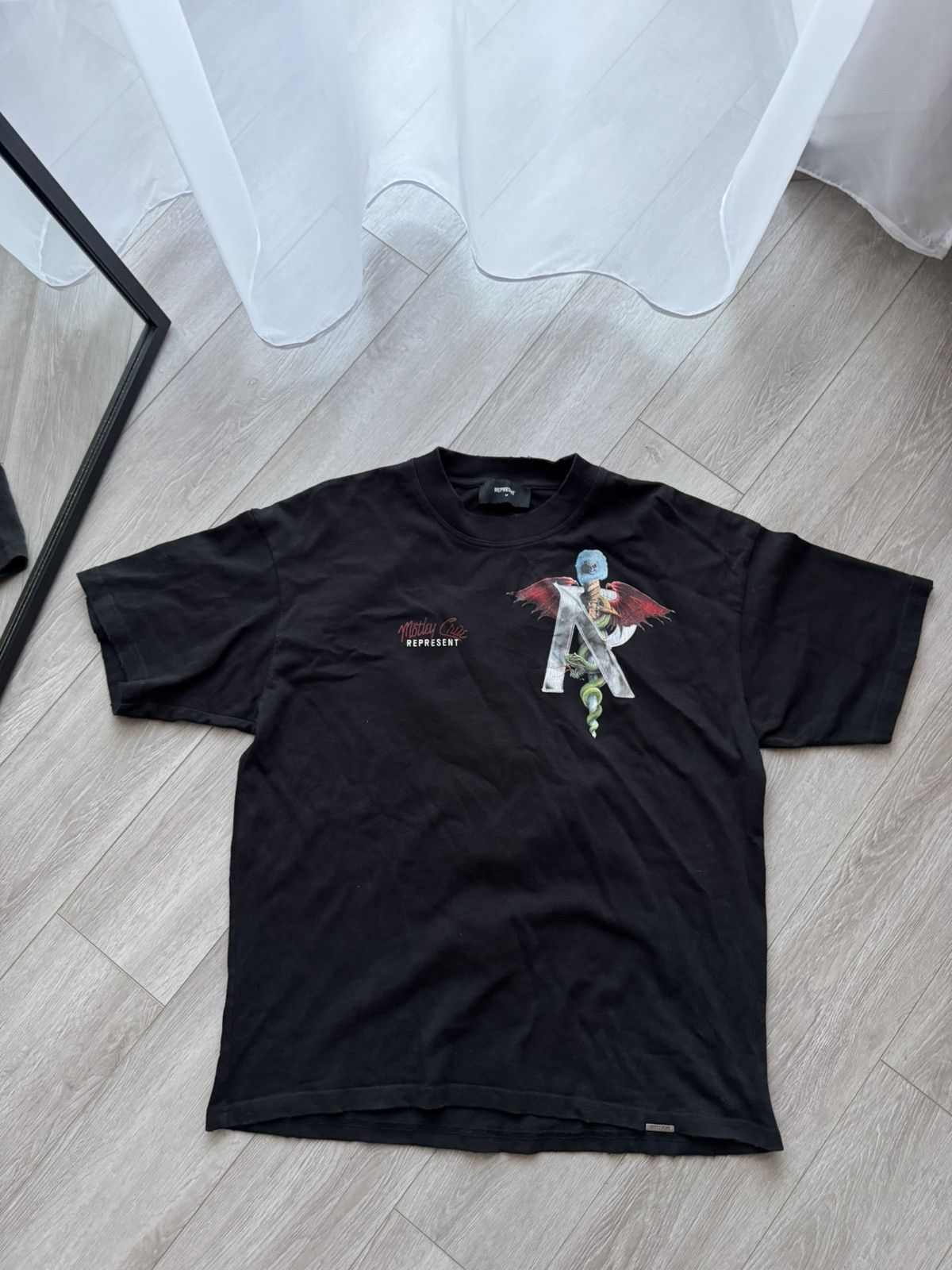 Represent Clo. Represent Motley Crue T-Shirt big logo print R Size US M / EU 48-50 / 2 - 4 Thumbnail