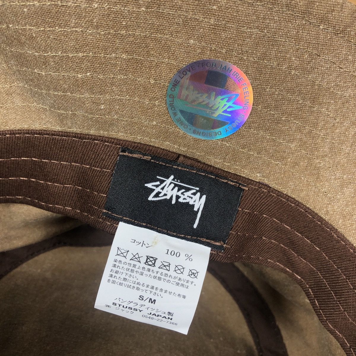 Stussy × Vintage Stussy Big Logo Canvas Bucket Size ONE SIZE - 3 Thumbnail