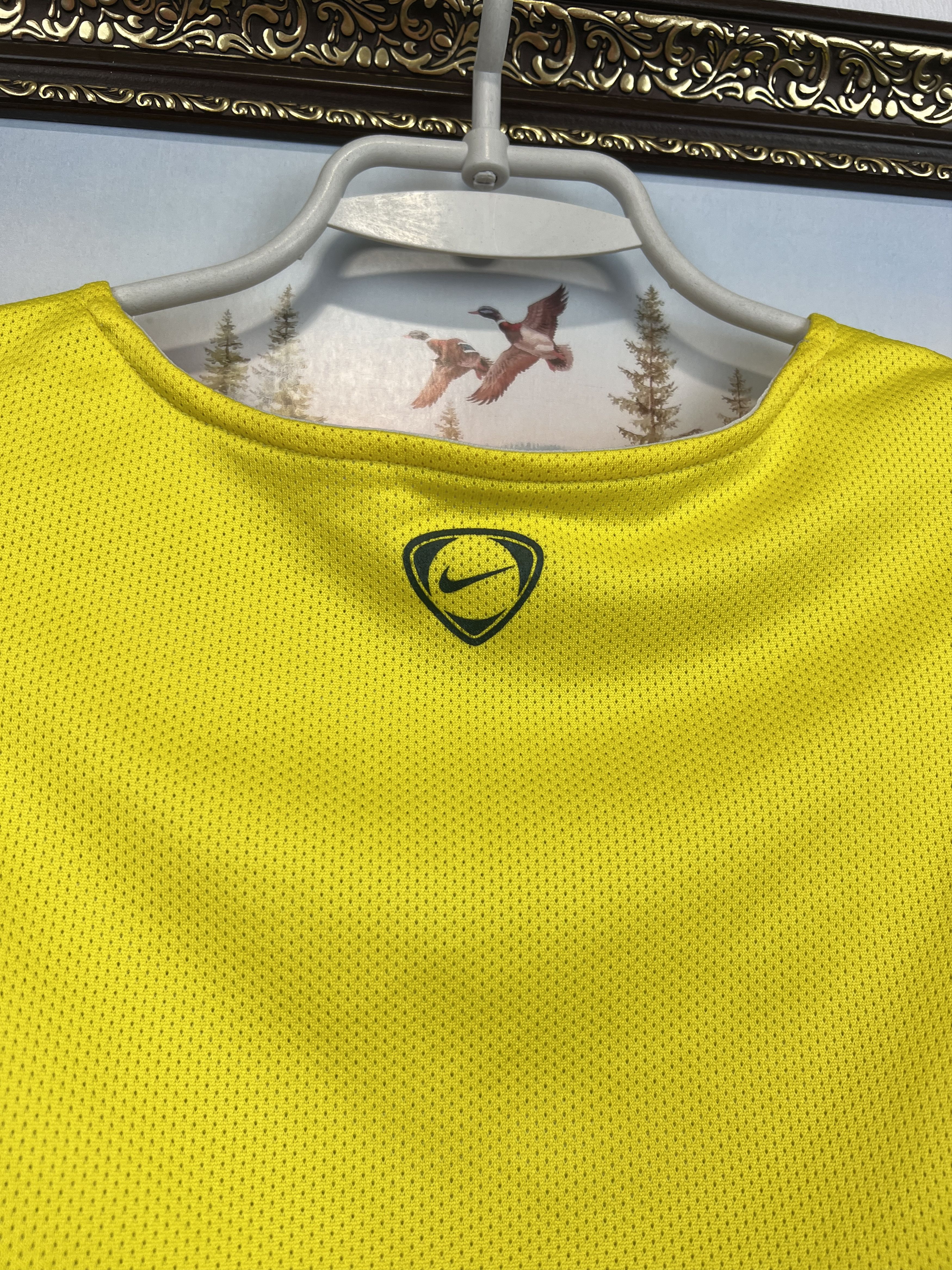 Nike Vintage Brazil Football Train Vest Shirt Jersey Player Issue Size US M / EU 48-50 / 2 - 10 Thumbnail