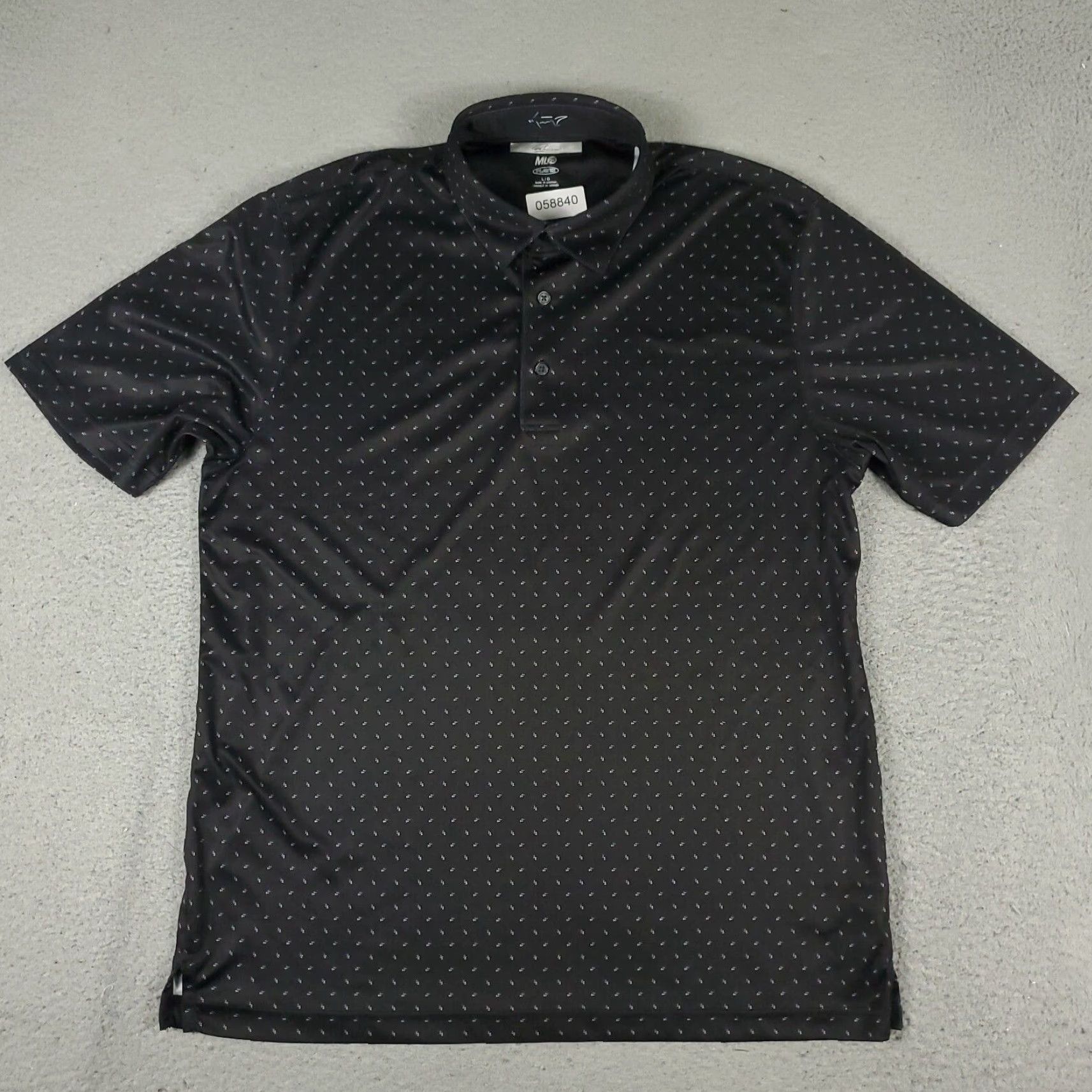 Vintage Greg Norman Polo Shirt Mens L Black Geometric Shark Golf Short Sleeve Polo Shirt Mens L Black Geometric Shark Golf Short Sleeve Size US L / EU 52-54 / 3 - 2 Thumbnail