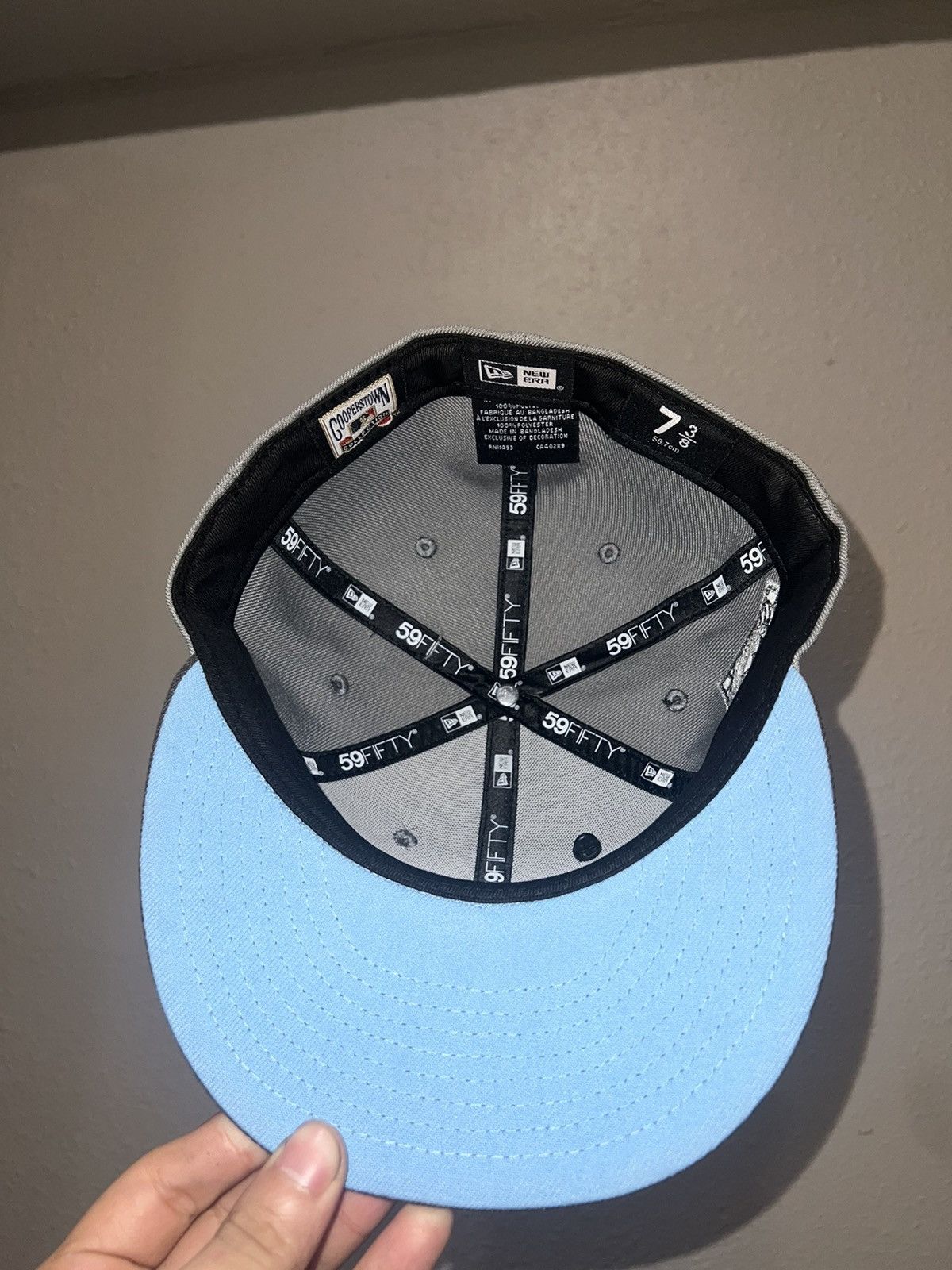 New Era Titanium ice Astros 7 3/8 fitted Size ONE SIZE - 3 Thumbnail