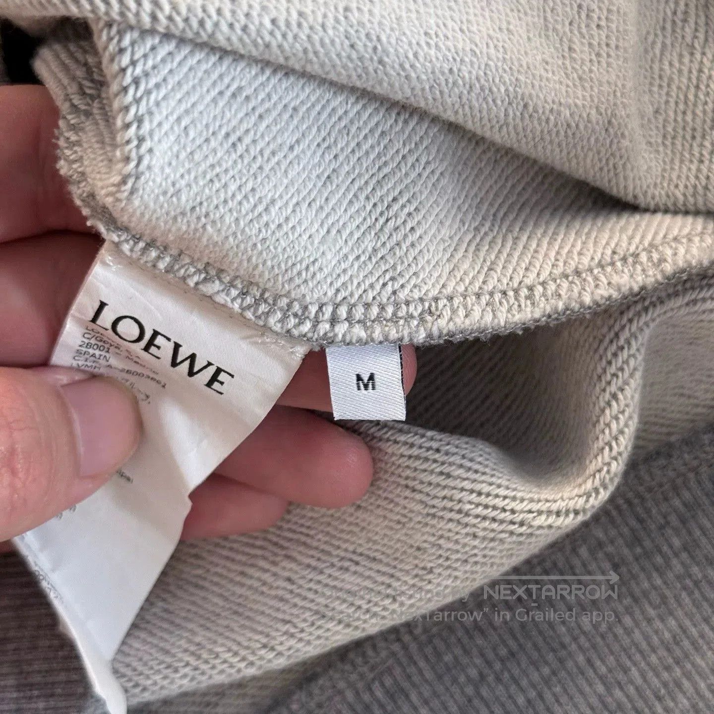 Loewe gray loewe sweatshirt size m. Size US M / EU 48-50 / 2 - 5 Thumbnail