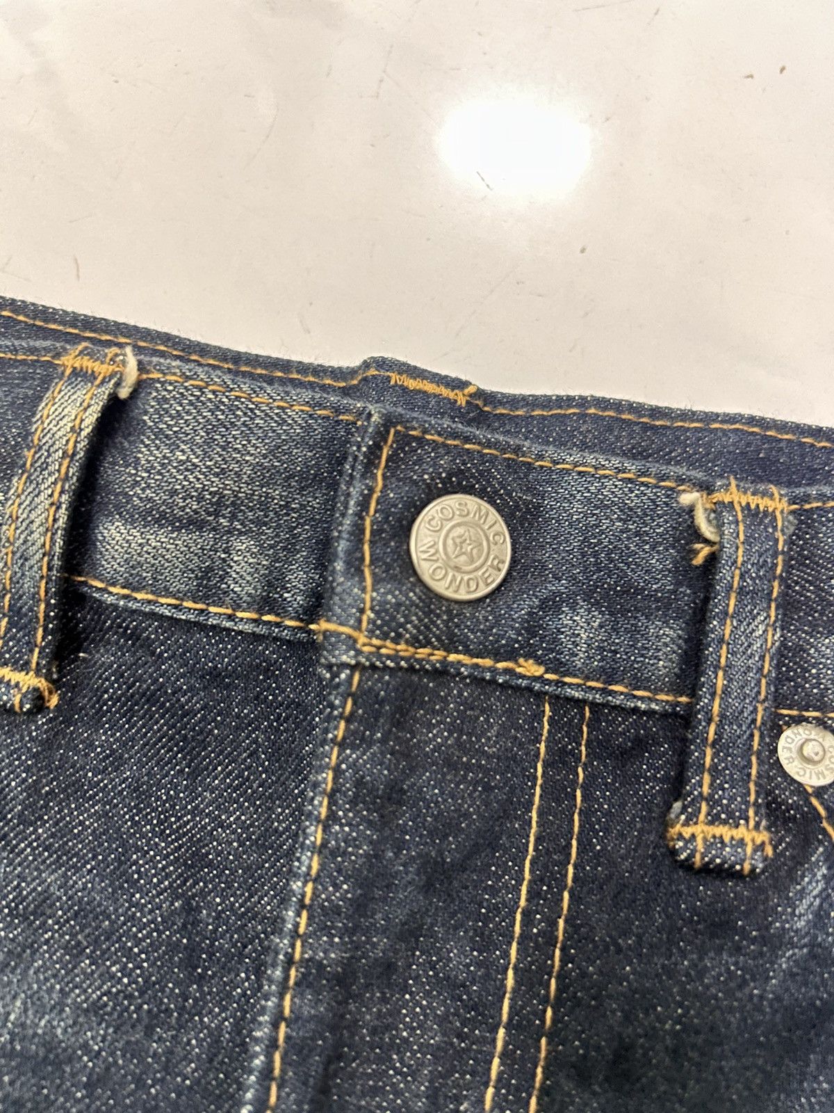 Cosmic Wonder × Japanese Brand × Vintage Vintage Cosmic Wonder Japanese Denim Slim Fit Jeans Size US 32 / EU 48 - 17 Thumbnail