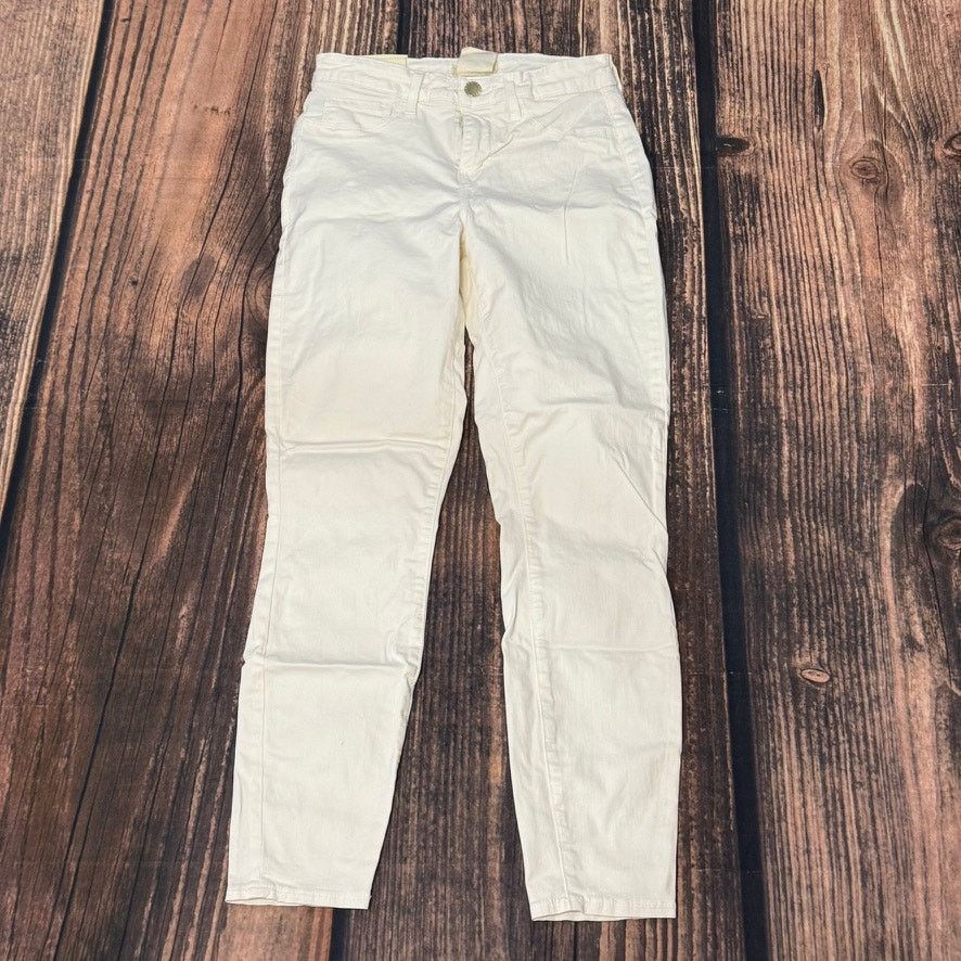 L'AGENCE L'AGENCE Margot High Rise Skinny Jeans Vintage White Size 25 Size 25" / US 0 / IT 36 - 1 Thumbnail
