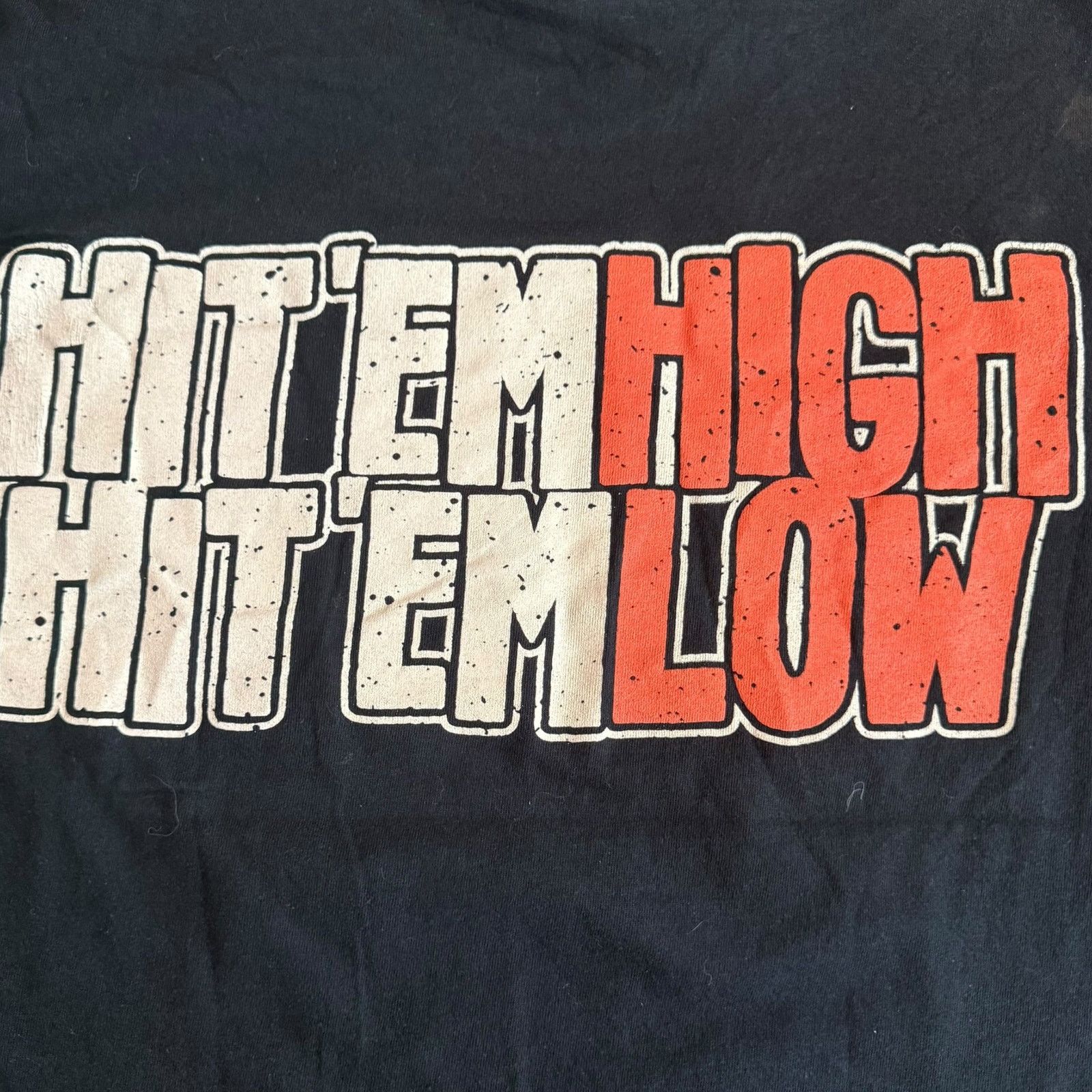 Band Tees Make Do And Mend Band Hit Em High Hit Em Low T-Shirt Size M Size US M / EU 48-50 / 2 - 5 Thumbnail
