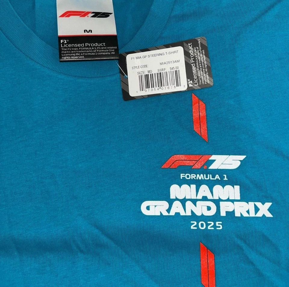 Formula 1 #F1 #Miami #GrandPrix Size US M / EU 48-50 / 2 - 2 Thumbnail