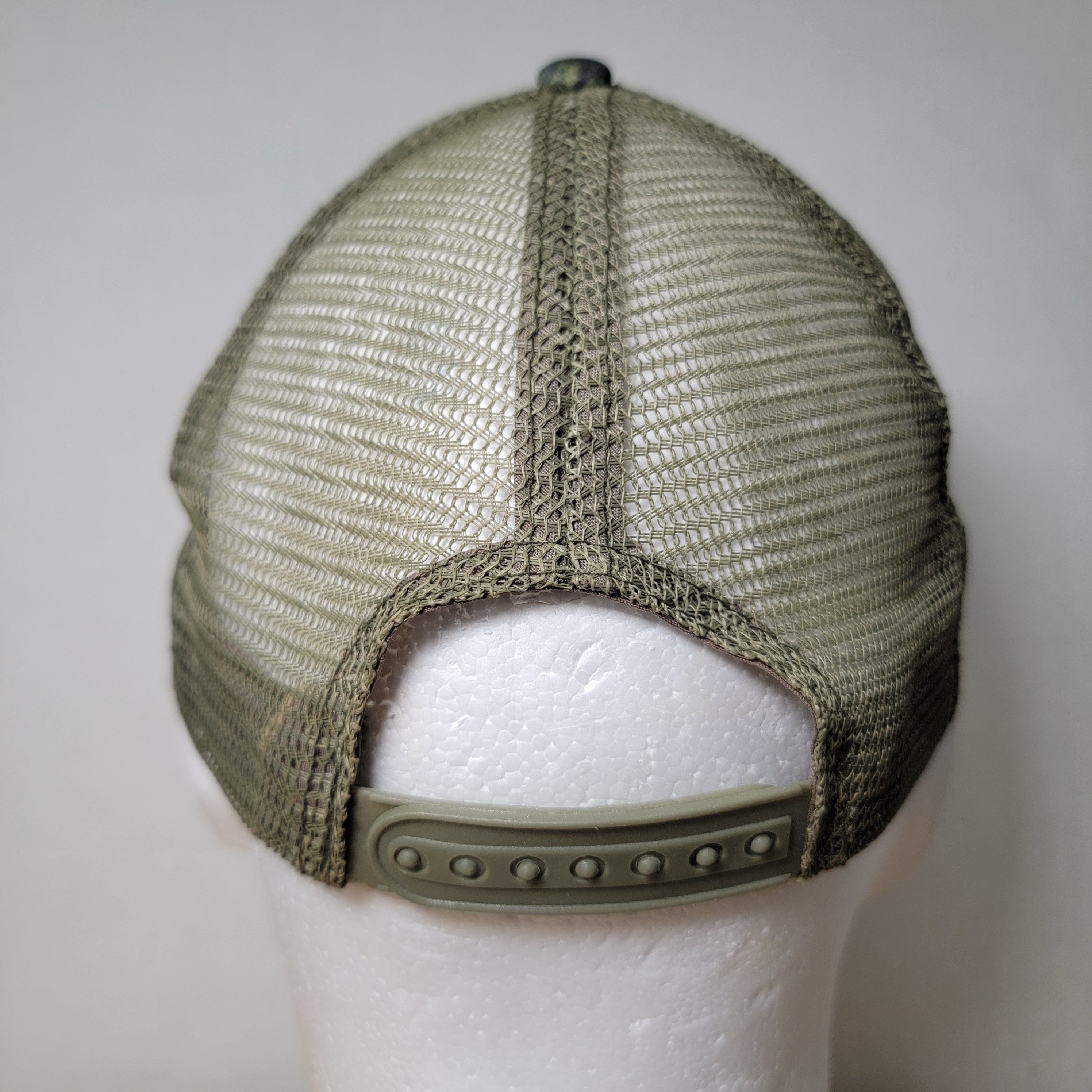 John Deere John Deere Green Camo Adjustable Trucker Hat - OSFA Size ONE SIZE - 4 Thumbnail