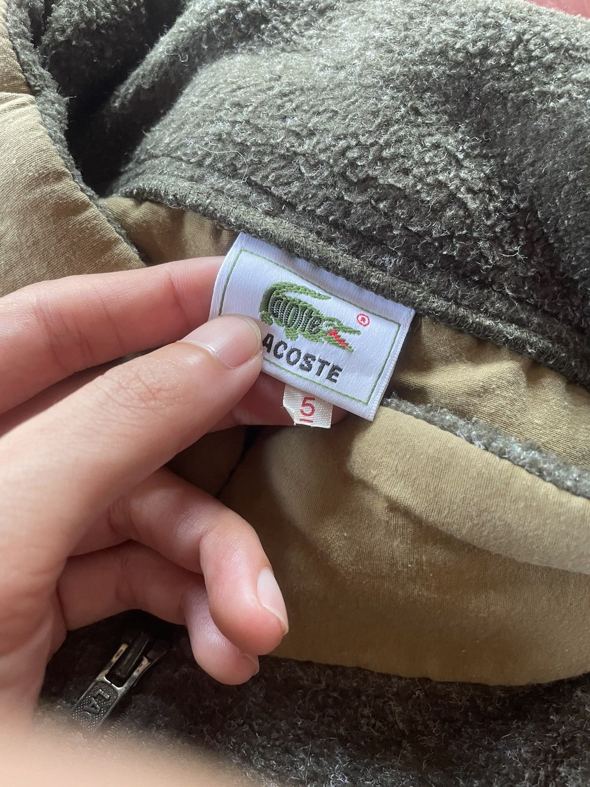 Lacoste × Polartec × Vintage Lacoste Fleece Polartec Jacket Size US XXL / EU 58 / 5 - 6 Thumbnail