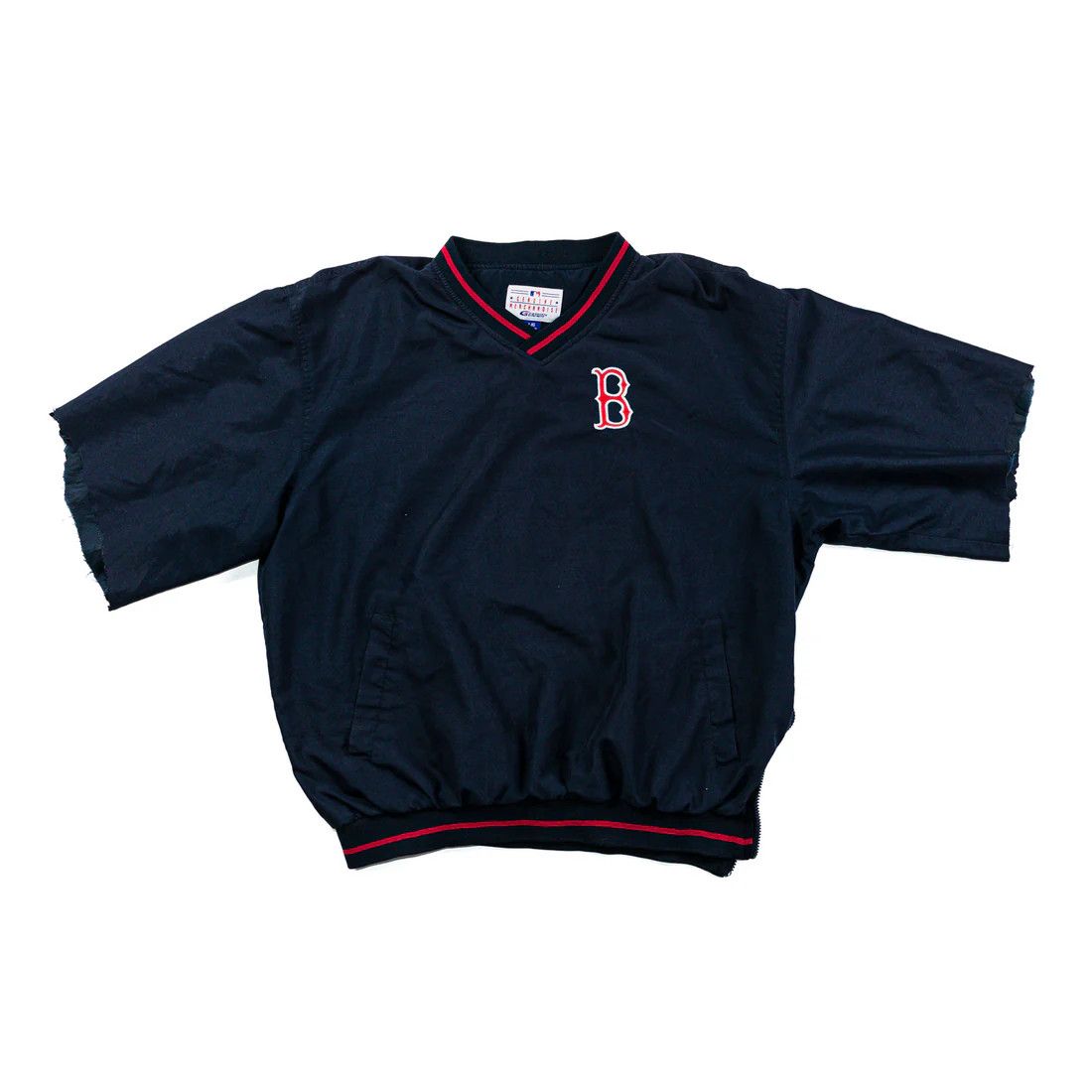 Vintage BOSTON REDSOX WINDBREAKER CUT Size US M / EU 48-50 / 2 - 1 Thumbnail