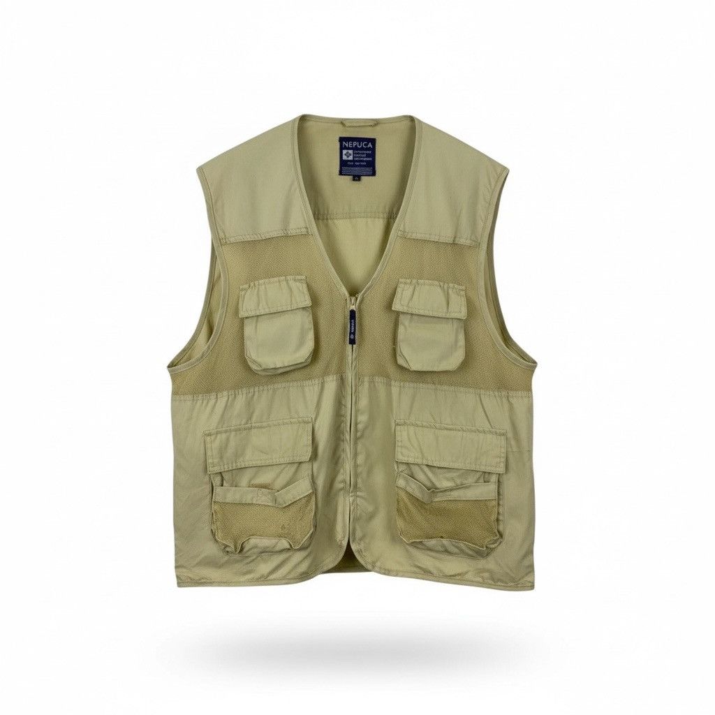 Japanese Brand NEPUCA MULTIPOCKET FISHING VEST Size US L / EU 52-54 / 3 - 1 Thumbnail