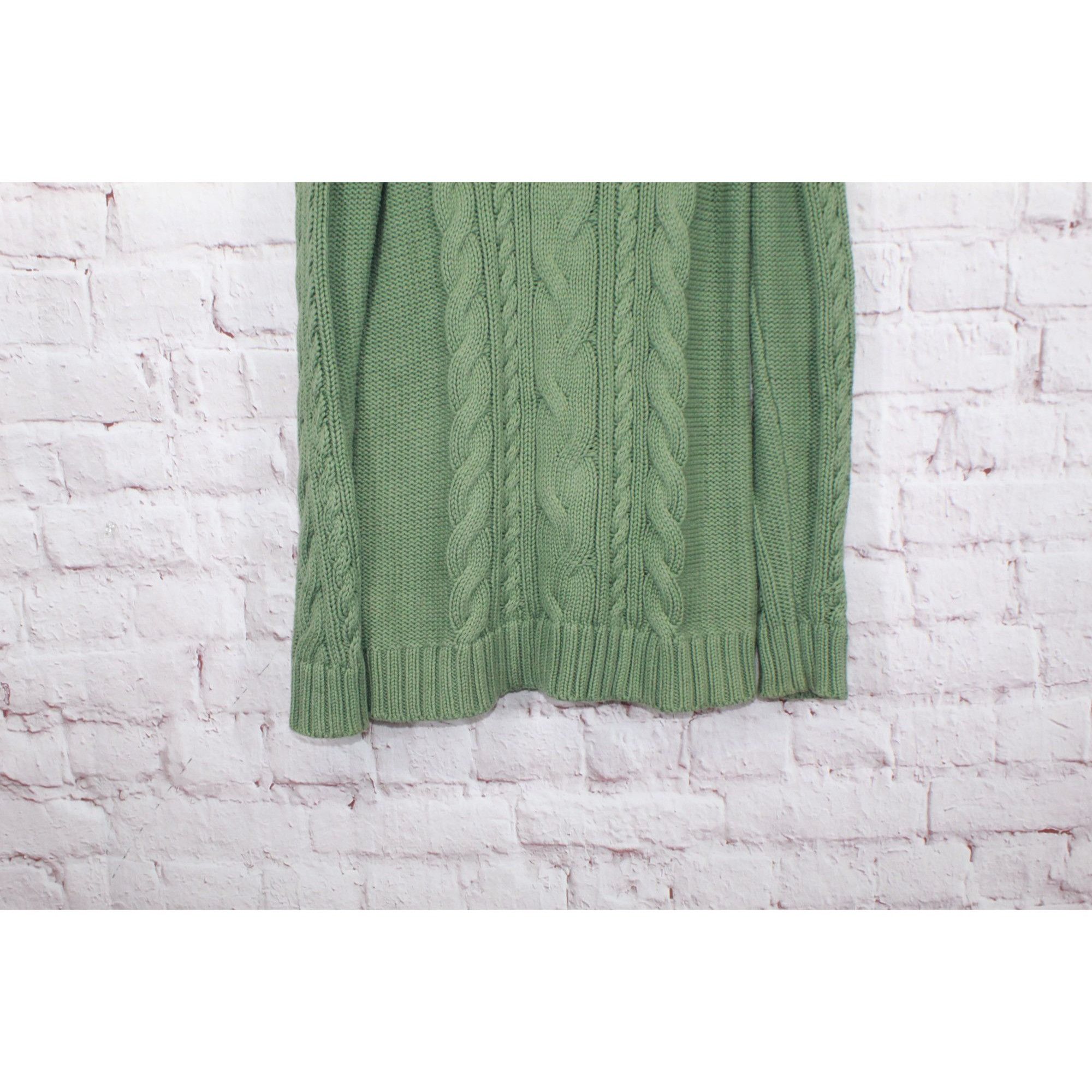 L.L. Bean LL Bean Women's Double L Cable Sweater Crewneck Size S / US 4 / IT 40 - 3 Thumbnail