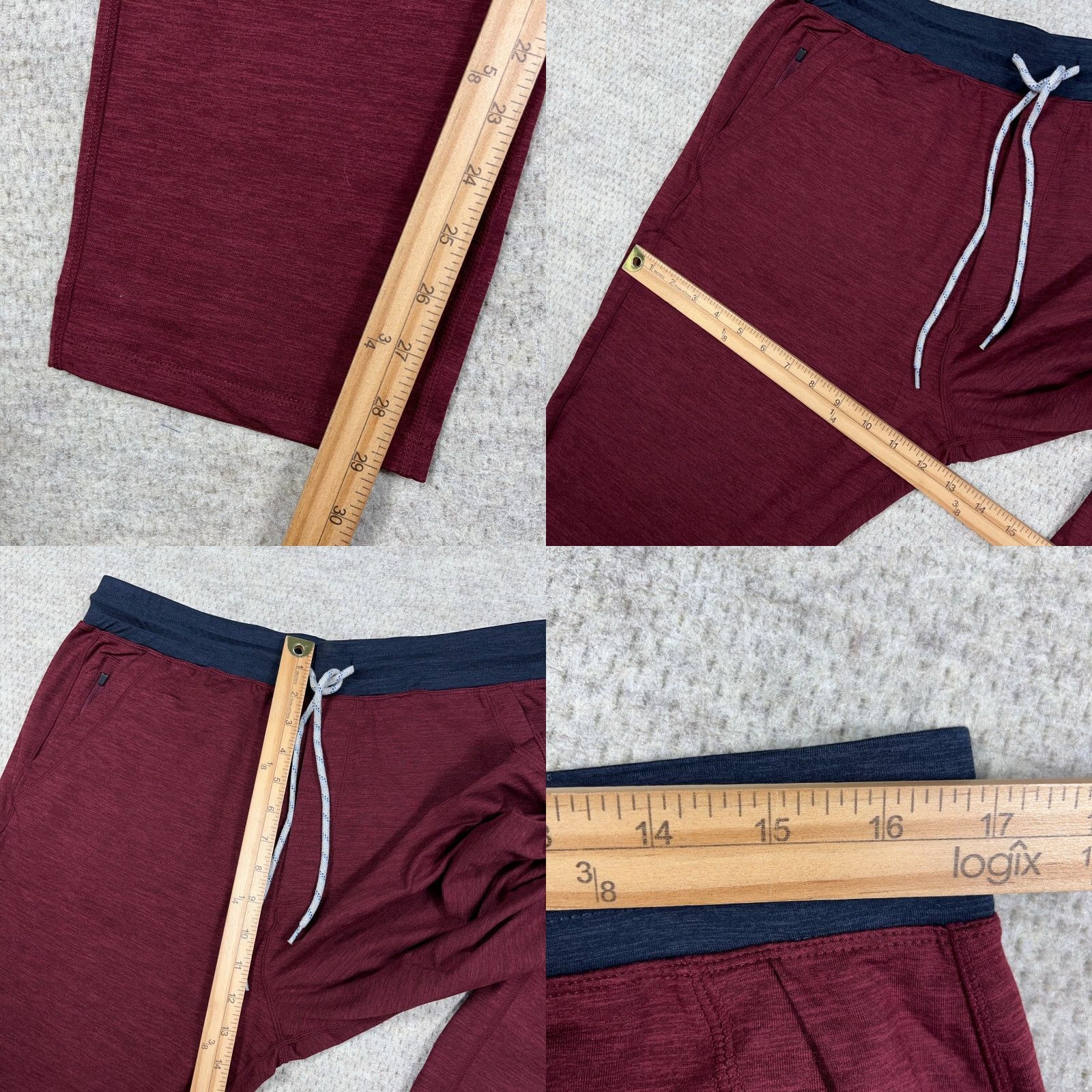 Marine Layer Marine Layer Pants Jogger Men L Regular Navy True Navy | Yoga Activewear Shorts? Wait. Size US 33 - 8 Thumbnail