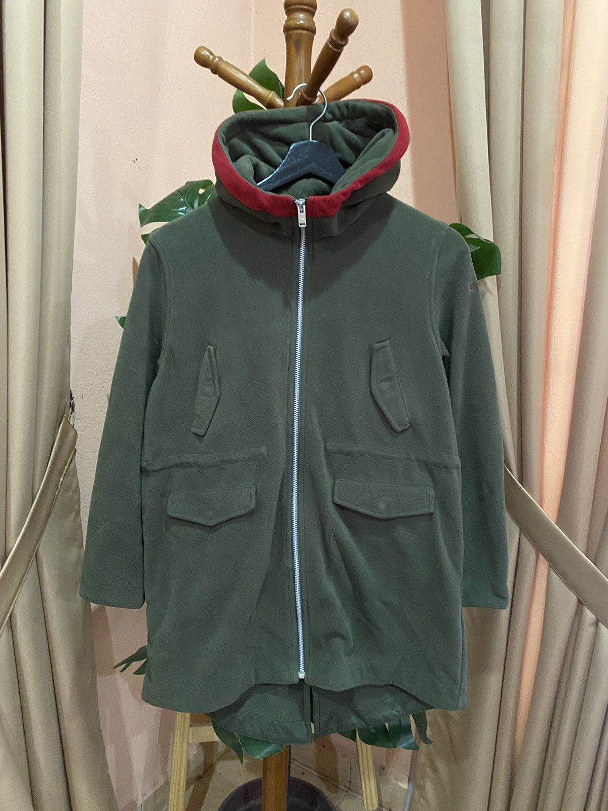 UNIQLO UNDERCOVER FLEECE FISHTAIL PARKA