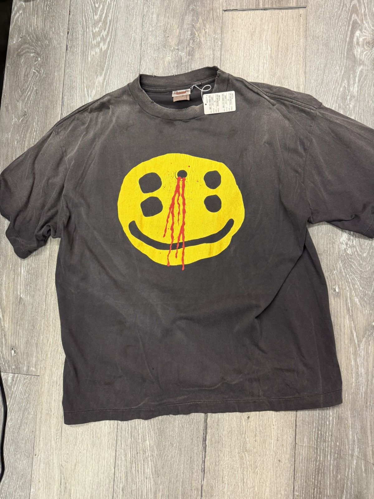 Cactus Plant Flea Market × Saint Michael Saint Michael x CPFM Smile Tee Size US XL / EU 56 / 4 - 1 Thumbnail
