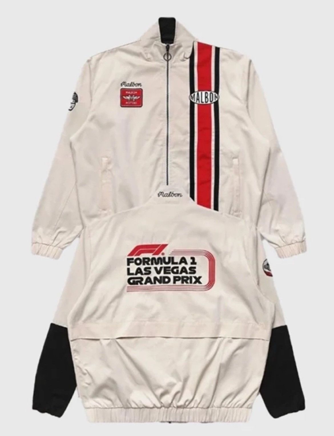 Formula 1 × Malbon Malbon x formula 1 white racing jacket XL Size US XL / EU 56 / 4 - 1 Thumbnail