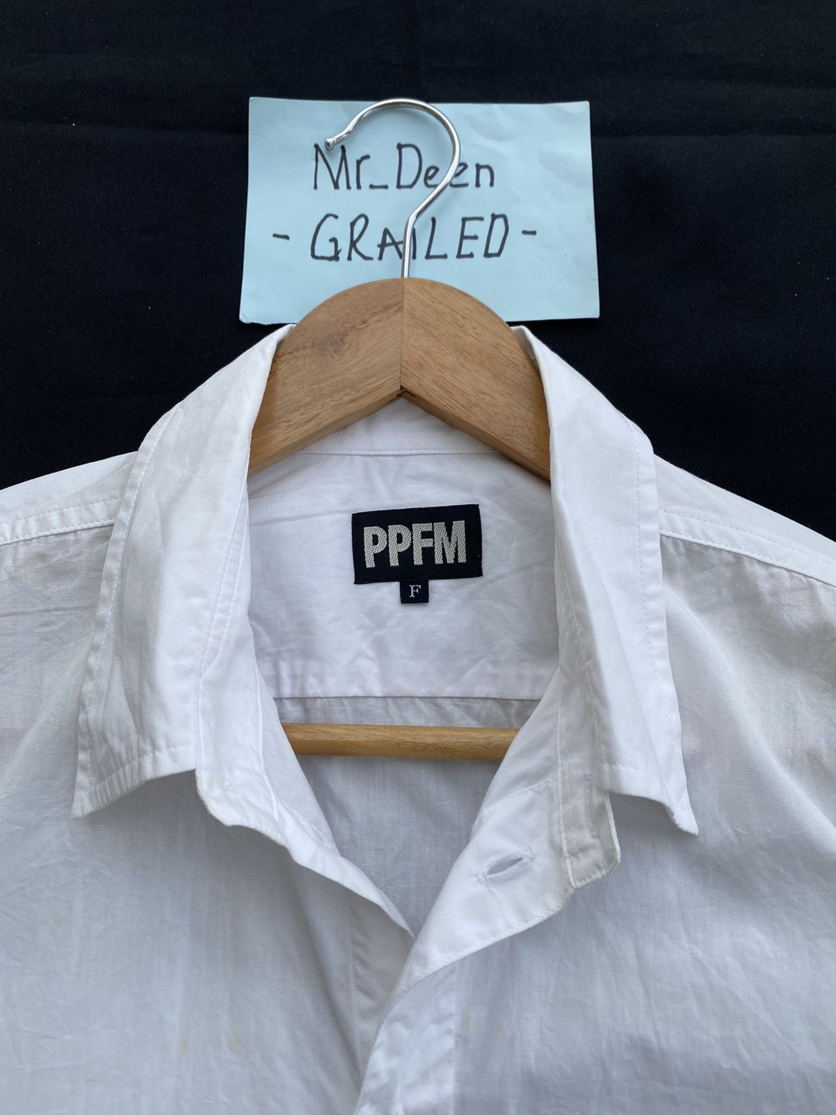 PPFM Rare PPFM White Button Shirt Size US S / EU 44-46 / 1 - 8 Thumbnail