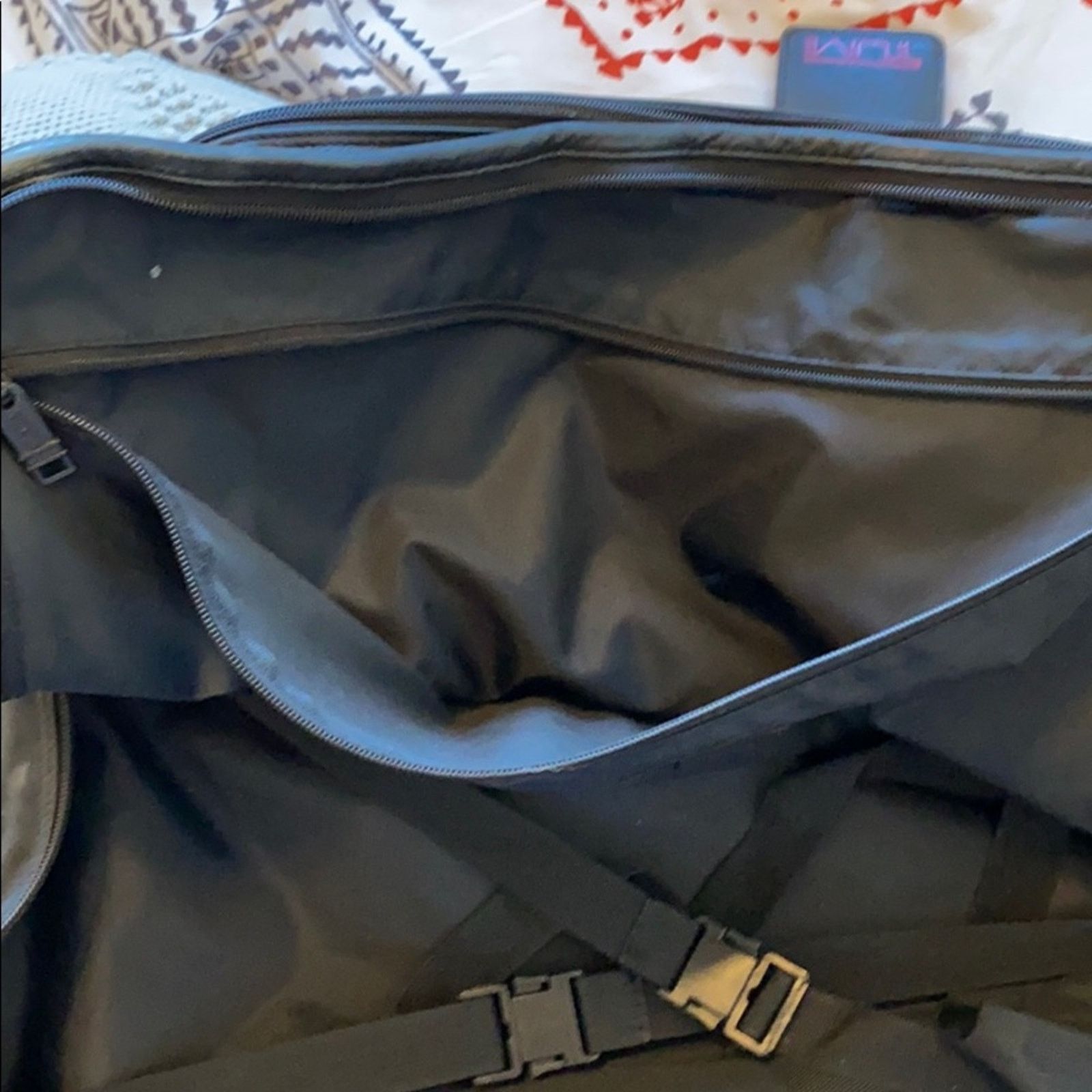 Tumi TUMI distressed leather messenger computer bag rugged Size ONE SIZE - 4 Thumbnail