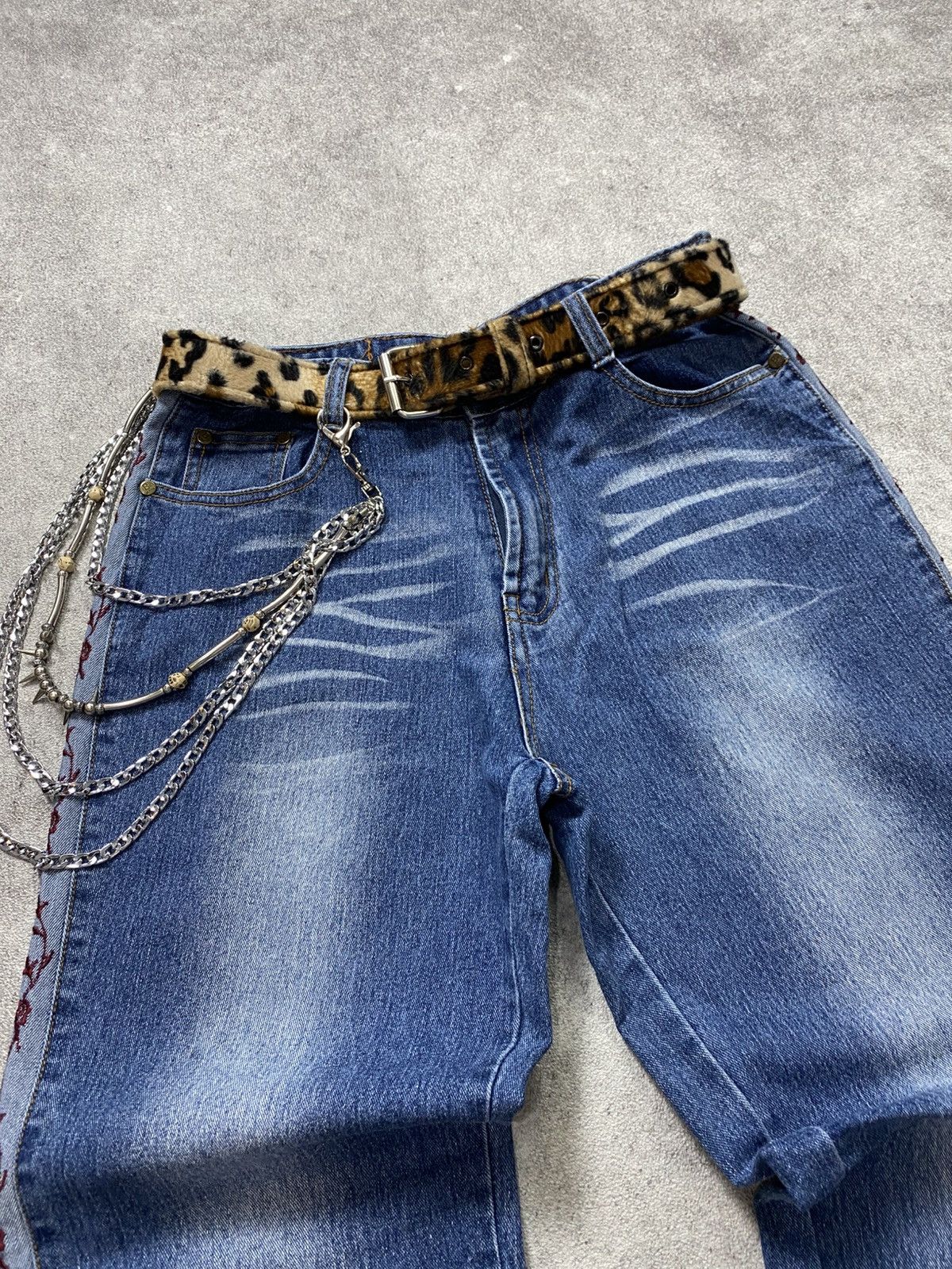 Hysteric Glamour × If Six Was Nine × Japanese Brand 2000s B4 wash flare jean pant Size US 30 / EU 46 - 3 Thumbnail