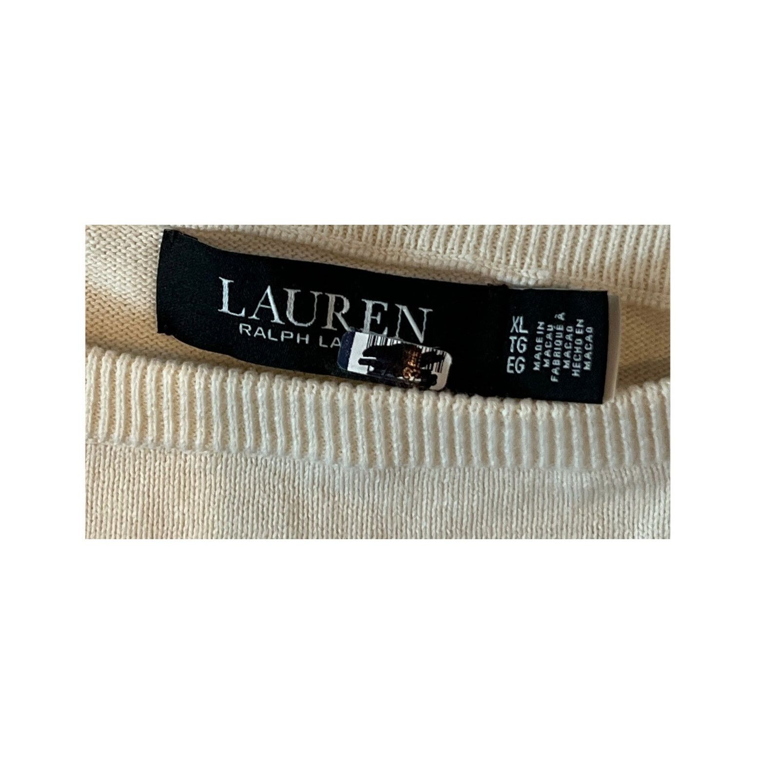 Ralph Lauren Ralphy Lauren Lauren Striped Sweater Womans XL 18-20 Size XL / US 12-14 / IT 48-50 - 3 Thumbnail