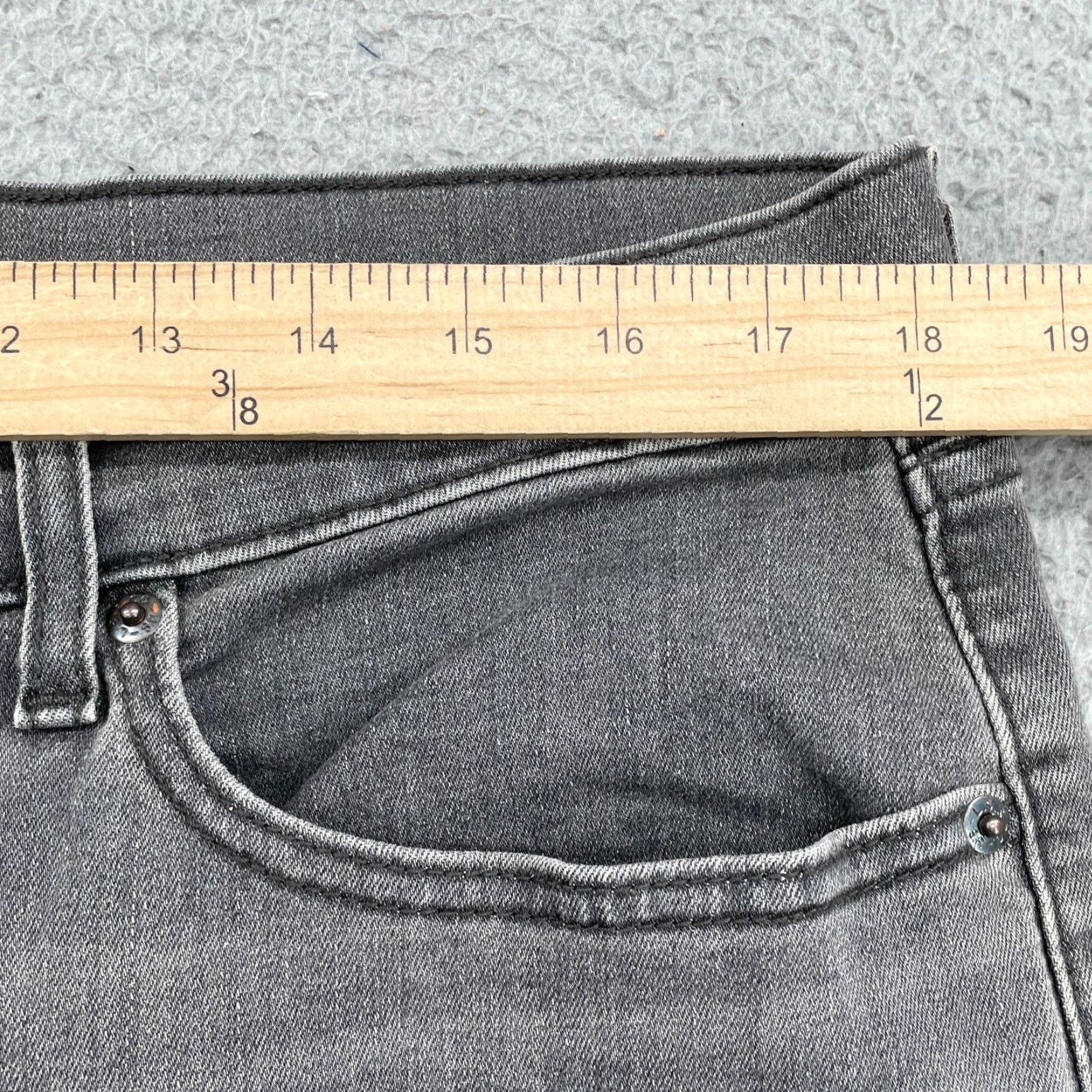 Levi's VINTAGE Levi's Boyfriend Jeans Women's 33 Gray Boho Academia Preppy Travel 90's Workwear Mens? Size 24" / US 00 / IT 34 - 3 Thumbnail