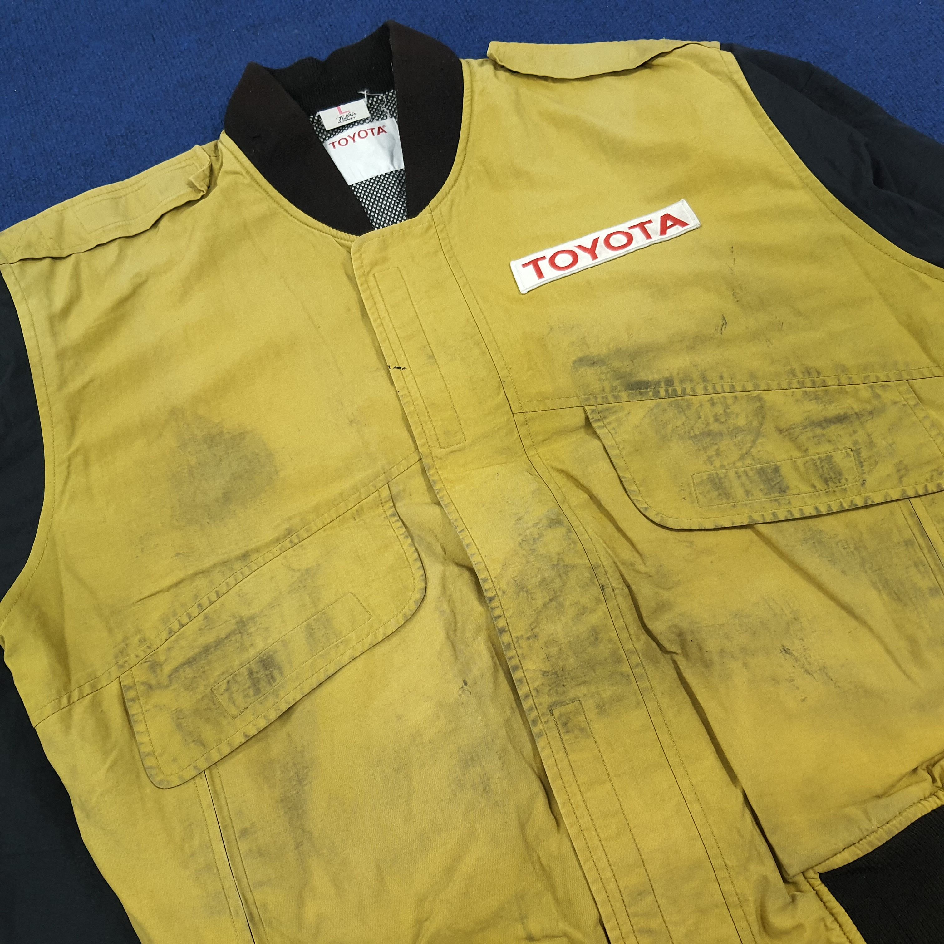 Japanese Brand × Vintage Vintage Toyota TRD Racing Team Motorsports Bomber Jacket Size US XL / EU 56 / 4 - 7 Thumbnail