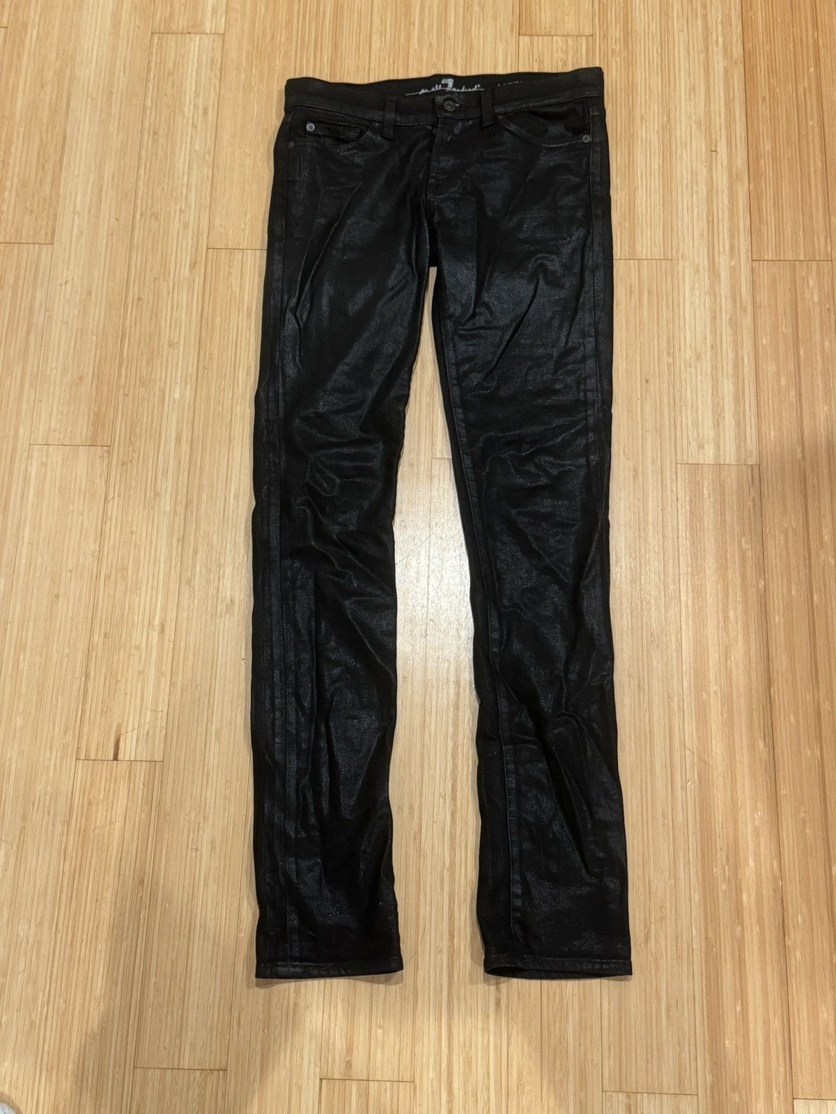 7 For All Mankind Waxed slim fit denim Size US 28 / EU 44 - 2 Thumbnail