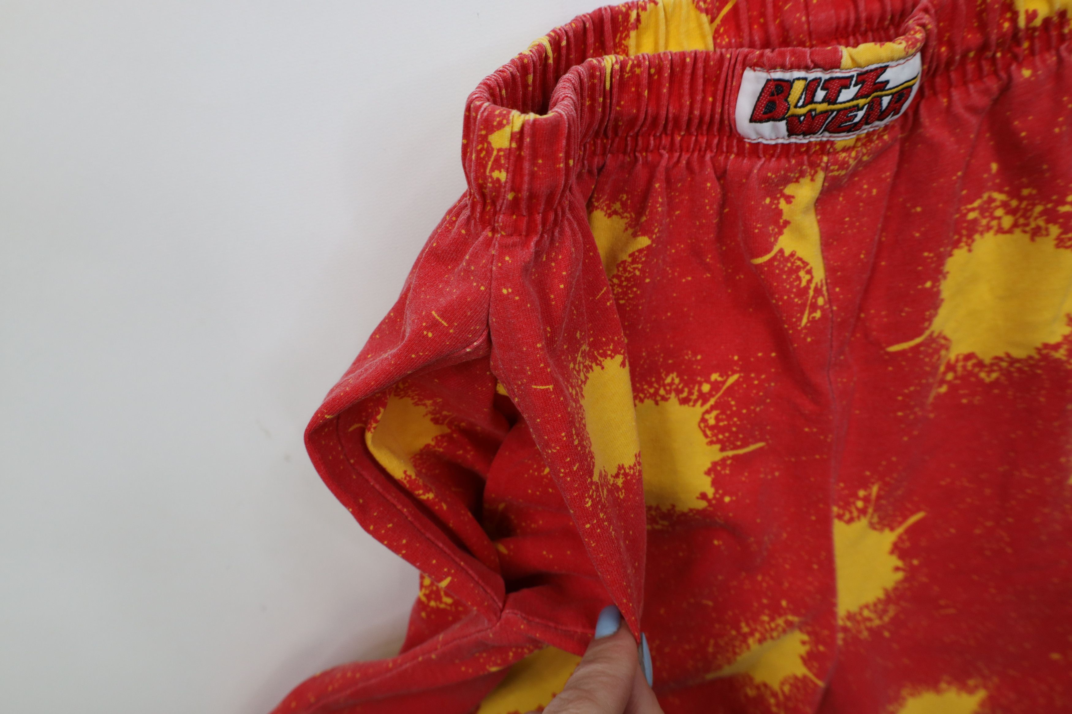 Vintage Vintage 90s Splatter Kansas City Chiefs Capris Shorts USA Size US 32 / EU 48 - 7 Thumbnail
