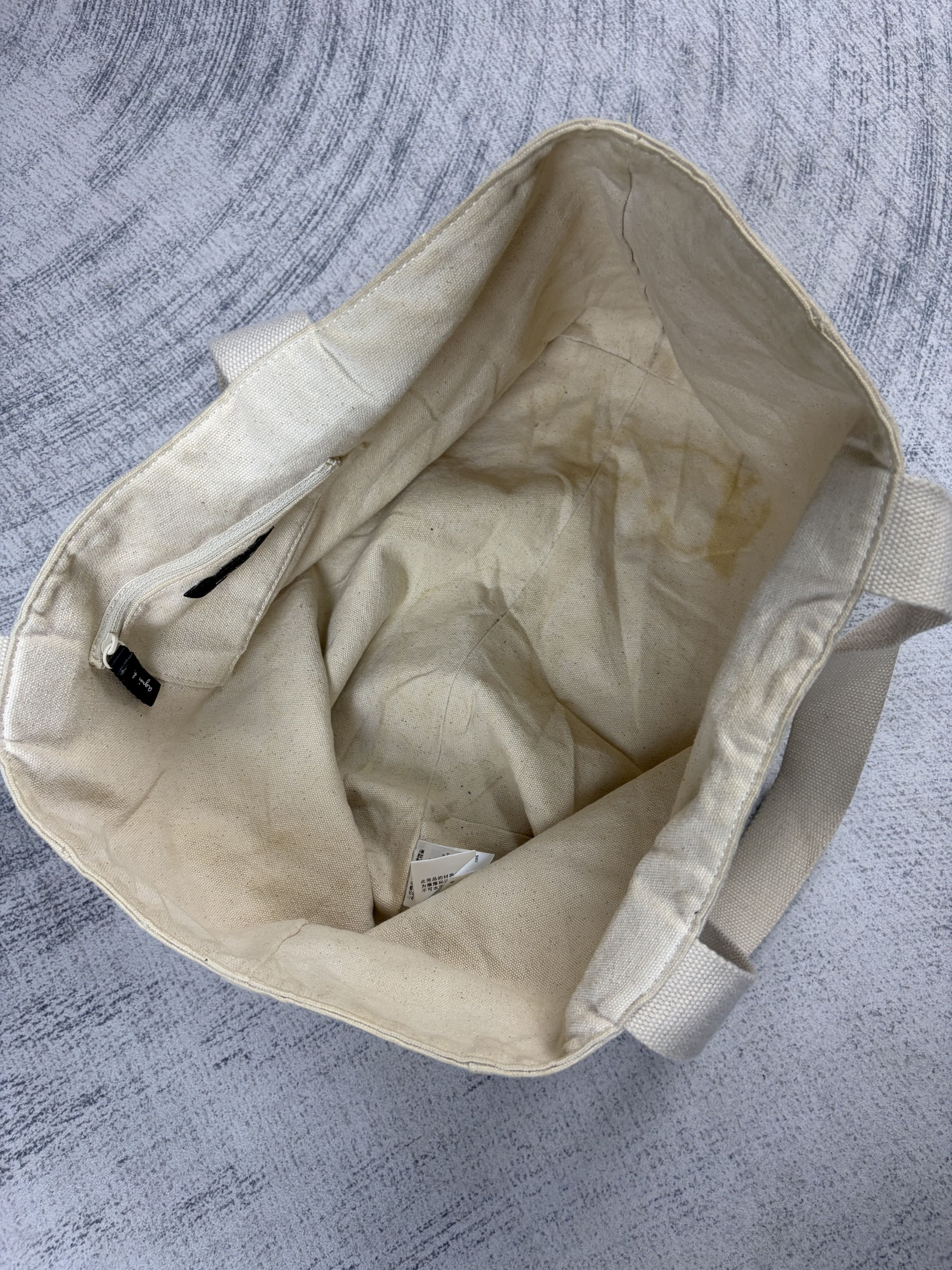 agnes b. Agnes B Canvas Tote Bag Size ONE SIZE - 6 Thumbnail