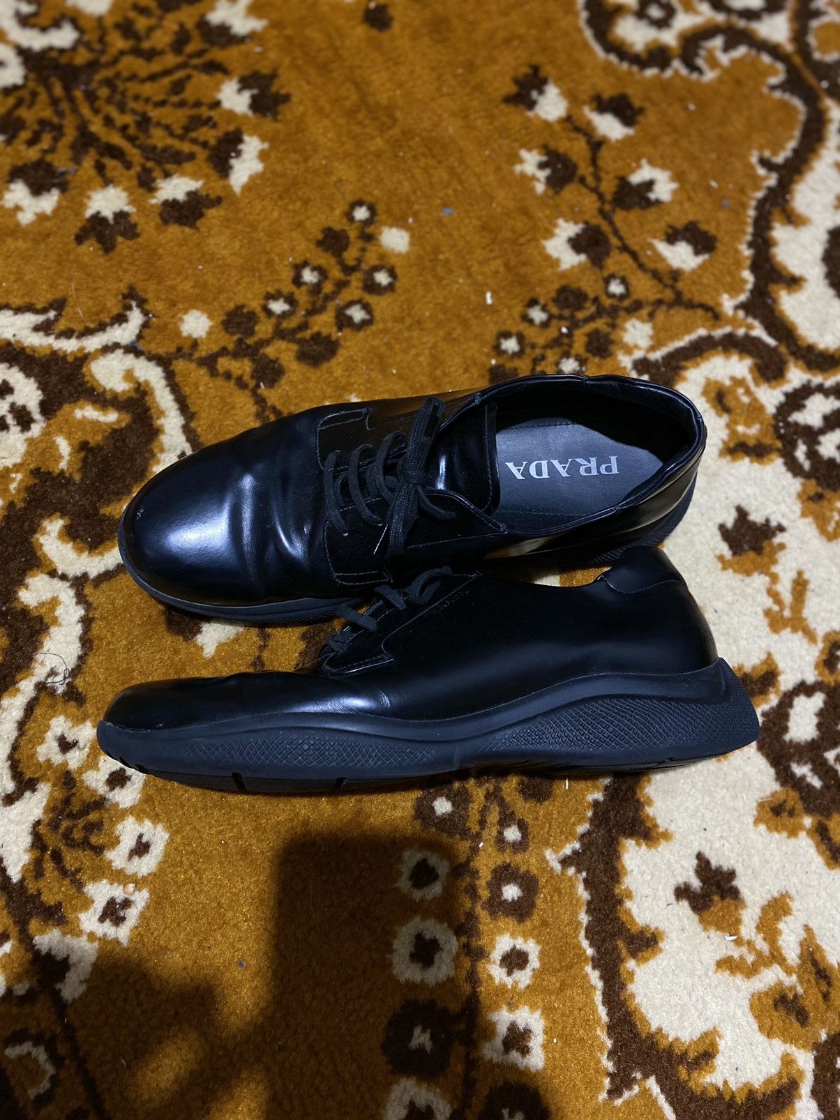 Prada Black Prada Sneakers. Made in Italy Size US 10 / EU 43 - 3 Thumbnail