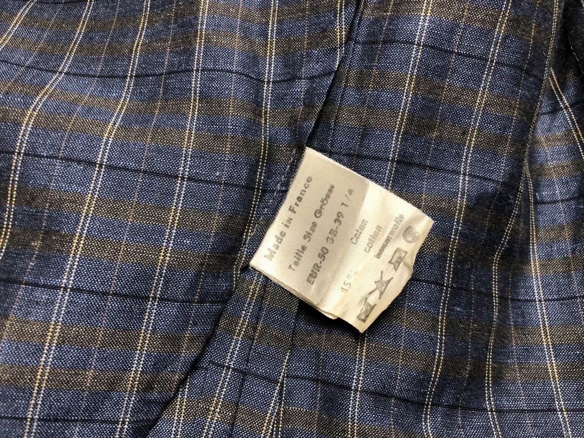 Vintage Lanvin vintage unlined checkered linen/cotton blazer Size 50R - 7 Thumbnail