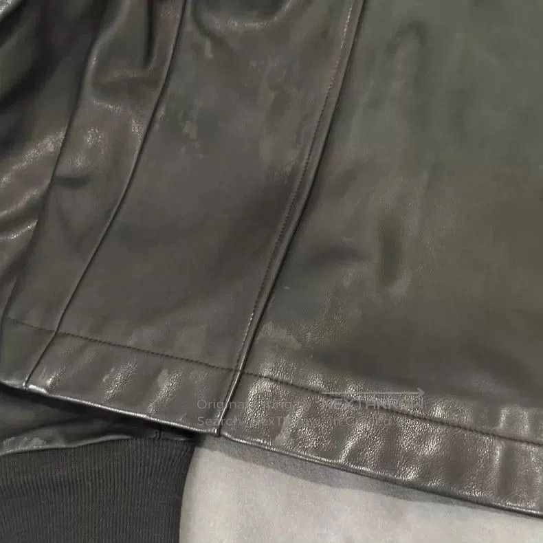 Other Rick Owens Leather Jacket Size 52. Size US L / EU 52-54 / 3 - 8 Thumbnail