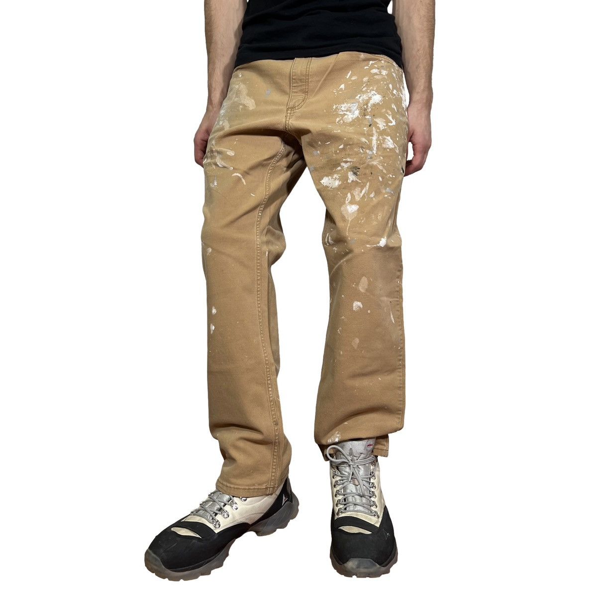 Carhartt Vintage Paint Splatter Carhartt Pants Size US 38 / EU 54 - 1 Thumbnail