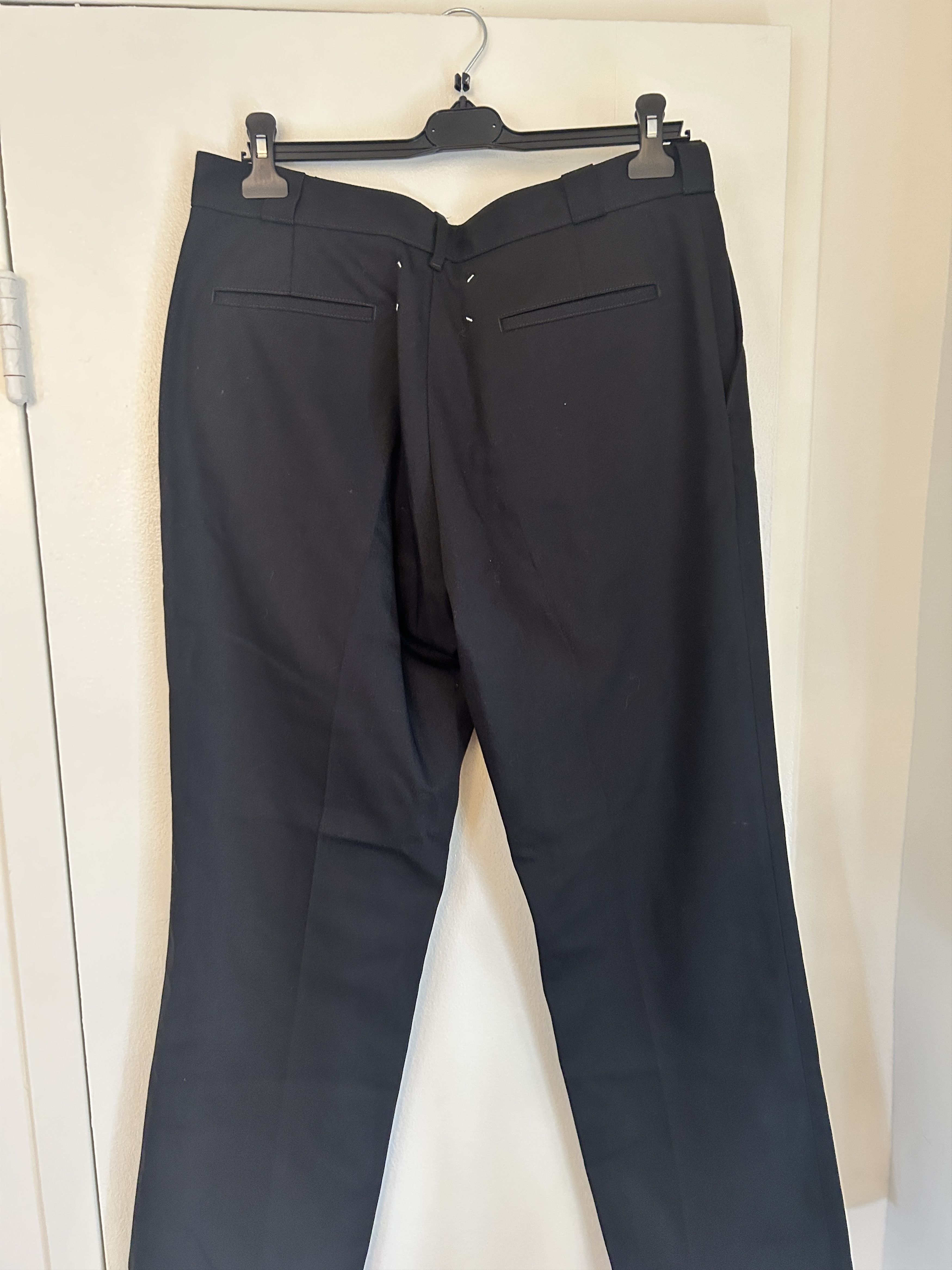 Maison Margiela Maison Margiela Men's Pleated Trousers Black size 48 Size US 32 / EU 48 - 7 Thumbnail