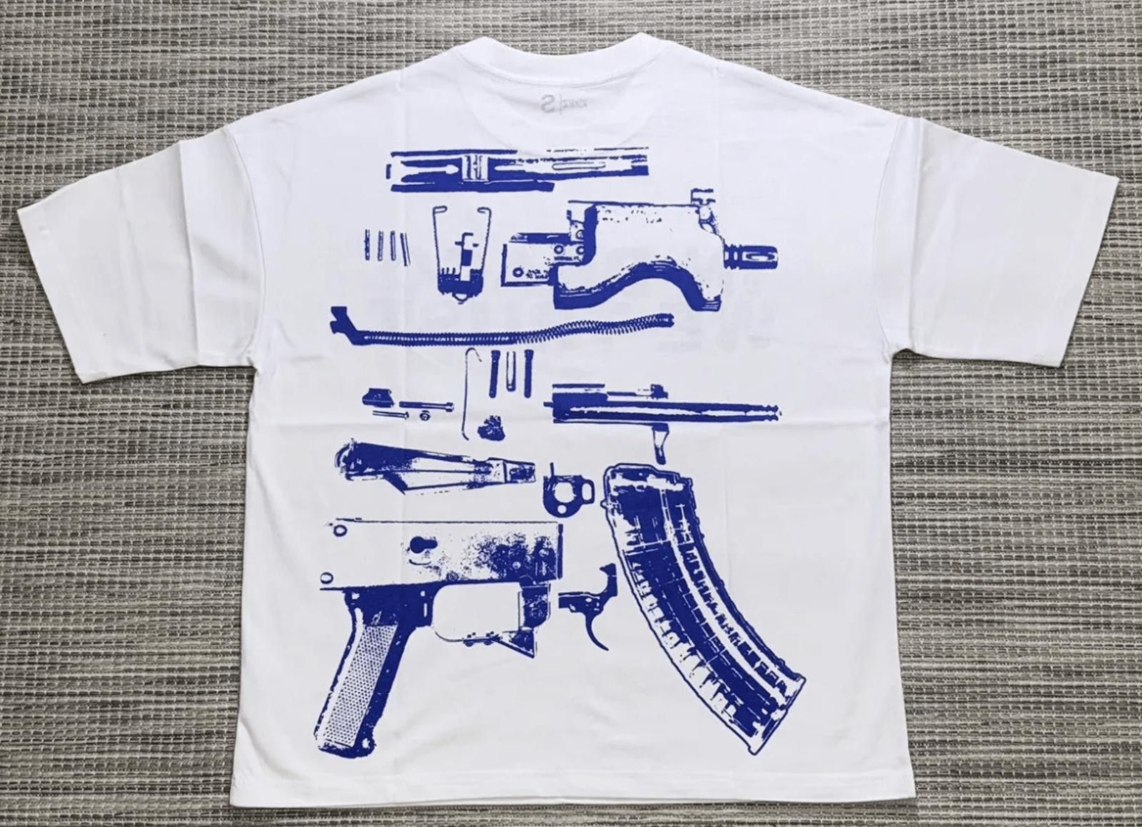 Other Kixkz White/Blue In Draco We Trust Tee Size US M / EU 48-50 / 2 - 3 Thumbnail