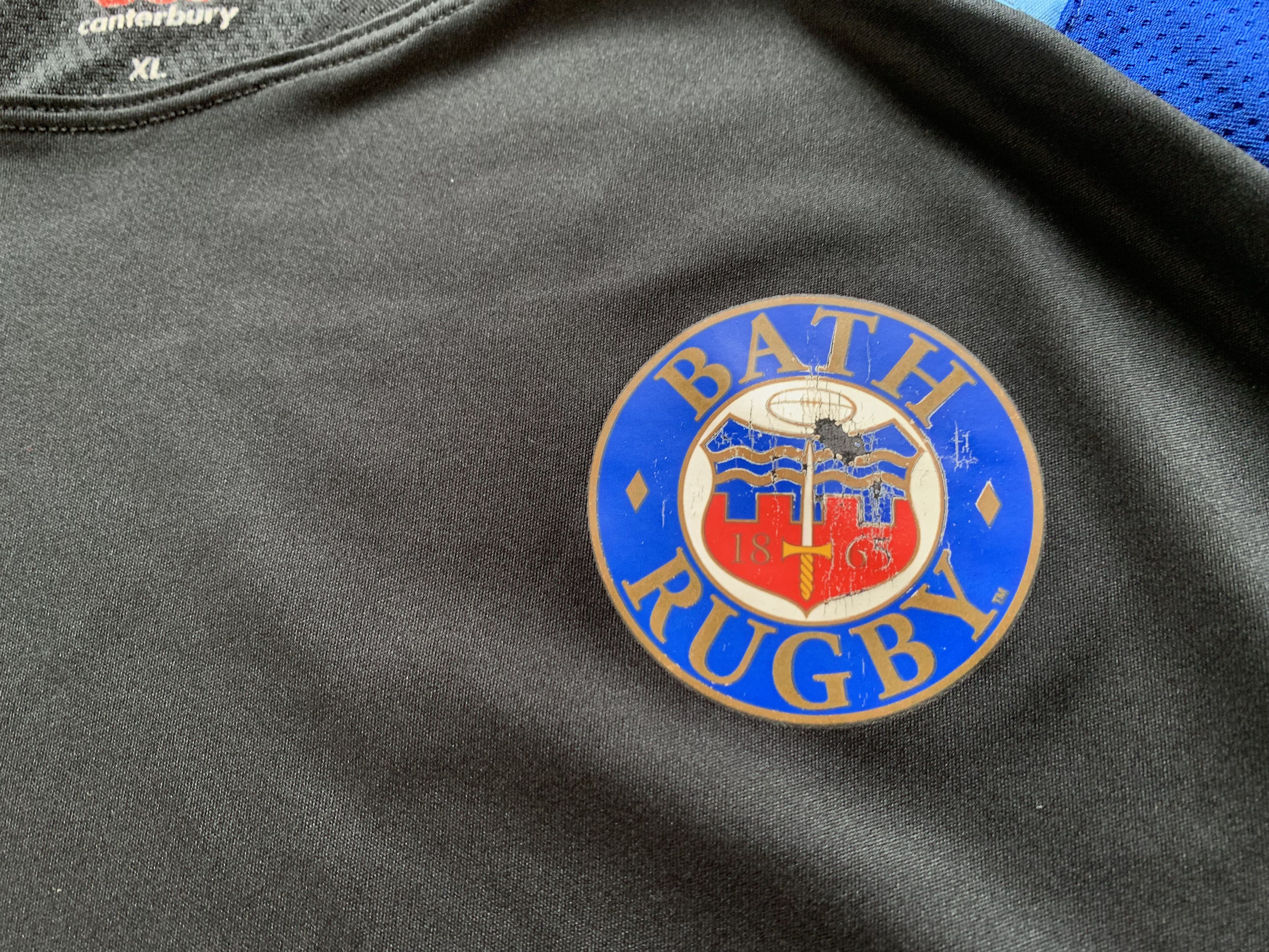 Canterbury of New Zealand Canterbury Bath Rugby Training Jersey Size US XL / EU 56 / 4 - 5 Thumbnail