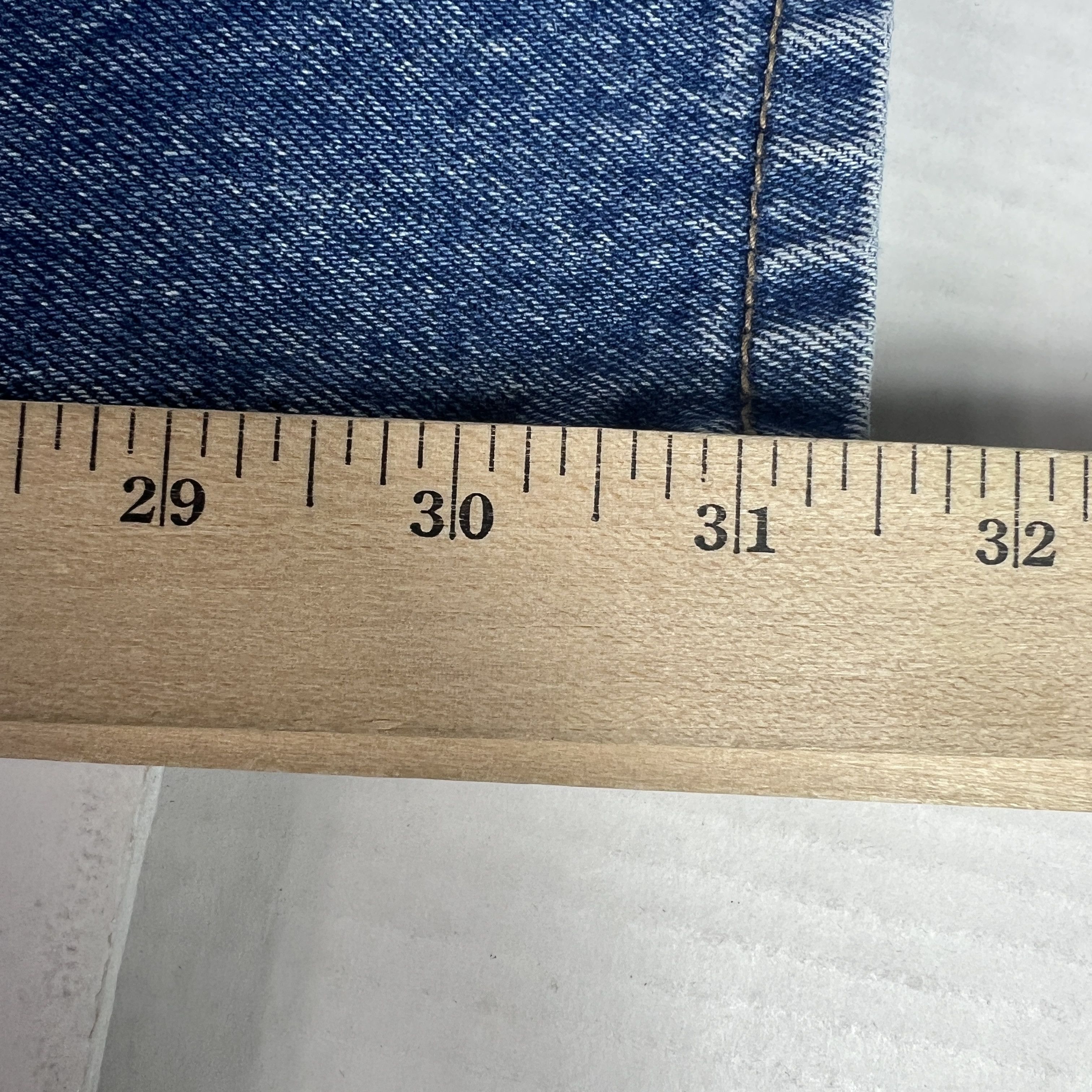 Calvin Klein VTG 80s Calvin Klein Jeans High Rise Tapered Blue Denim Size 28" / US 6 / IT 42 - 18 Thumbnail