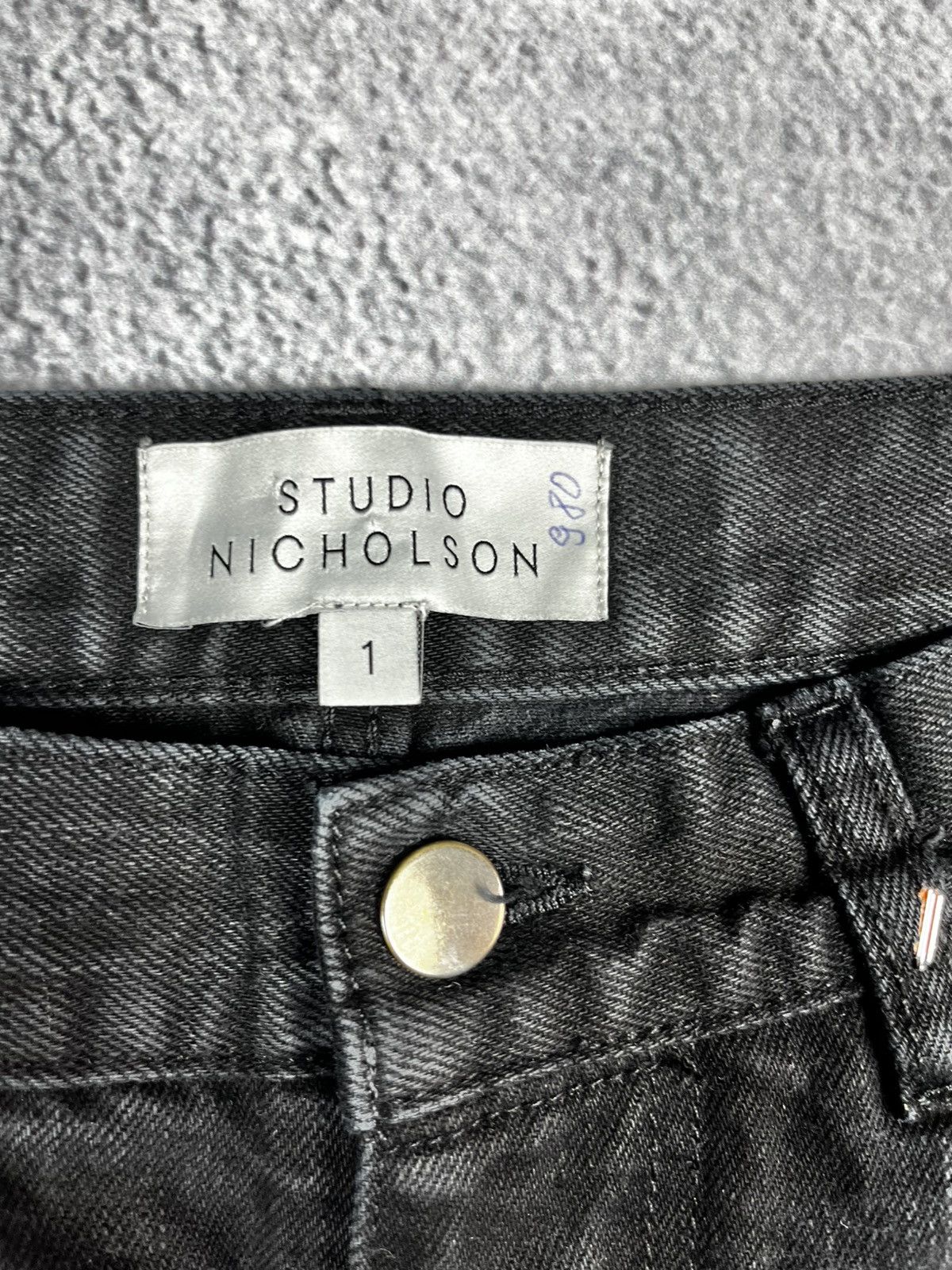 Hypebeast Studio Nicholson Ruthe Relaxed Selvedge Denim Indigo Size US 29 - 3 Thumbnail
