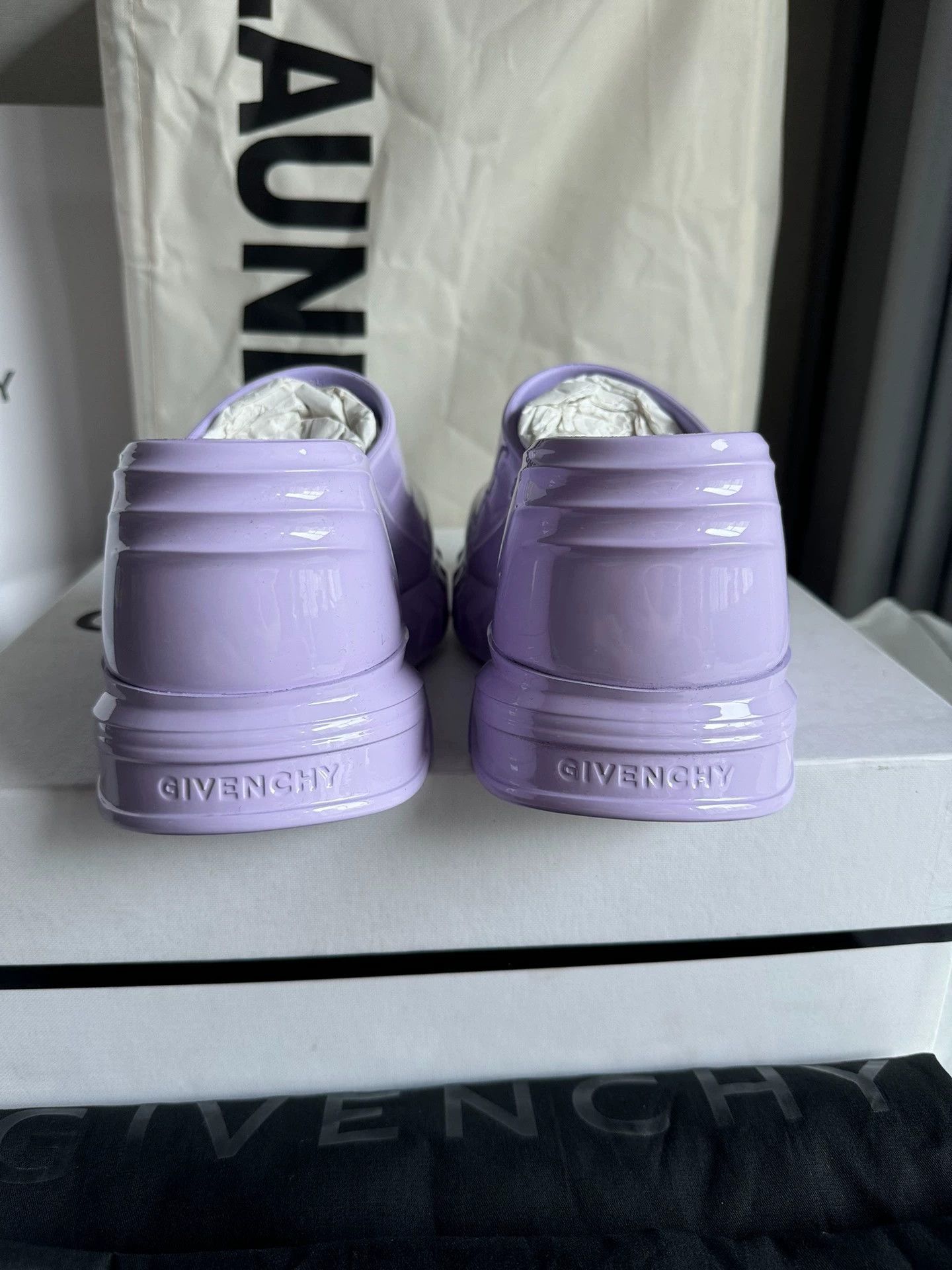 Givenchy Givenchy Marshmallow Wedge Slippers Lavender 35/36/38/39/40 Size US 4.5 / IT 34.5 - 4 Thumbnail