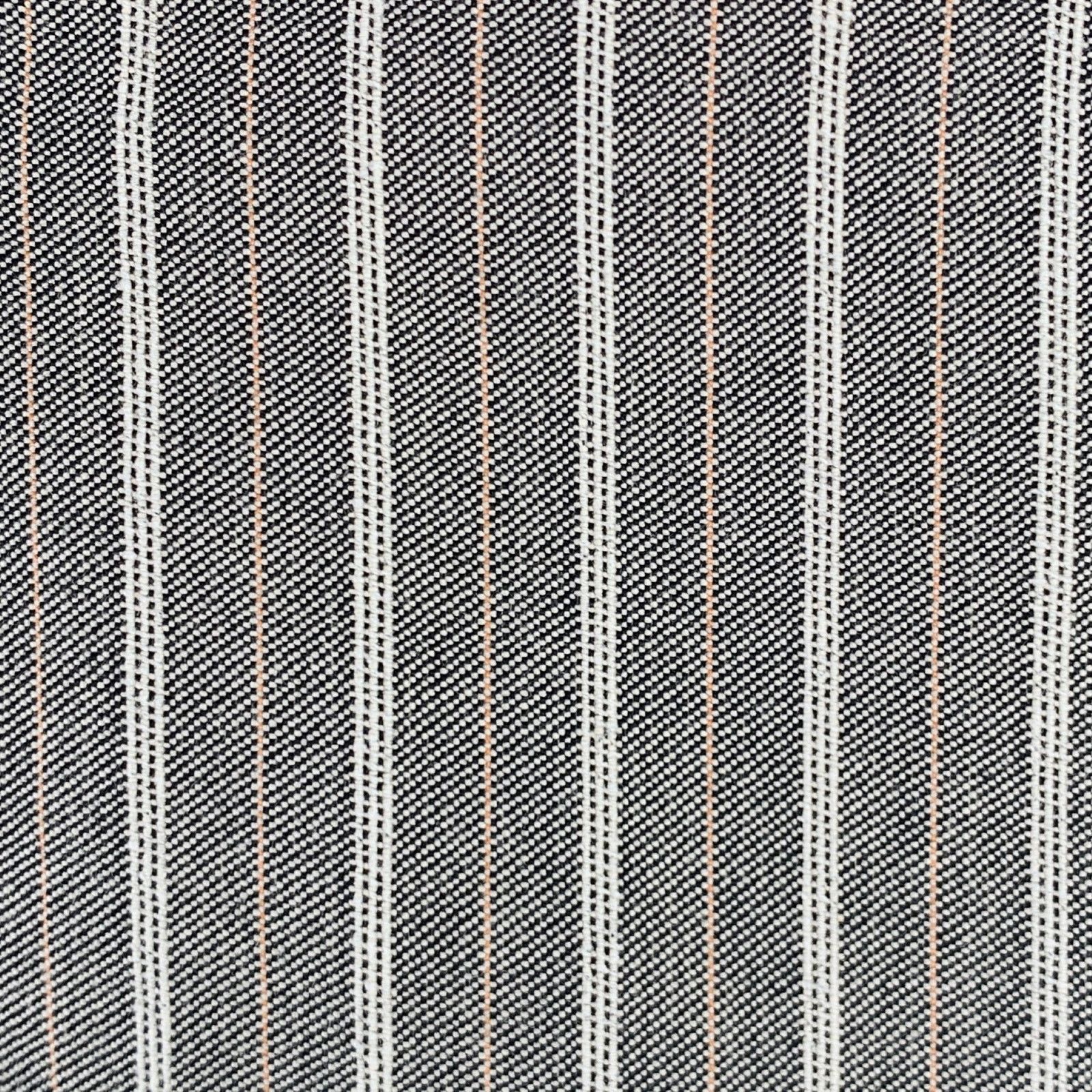 Other VESTIMENTA Taupe White Stripe Cotton Notch Lapel Sport Coat Size 42R - 2 Thumbnail