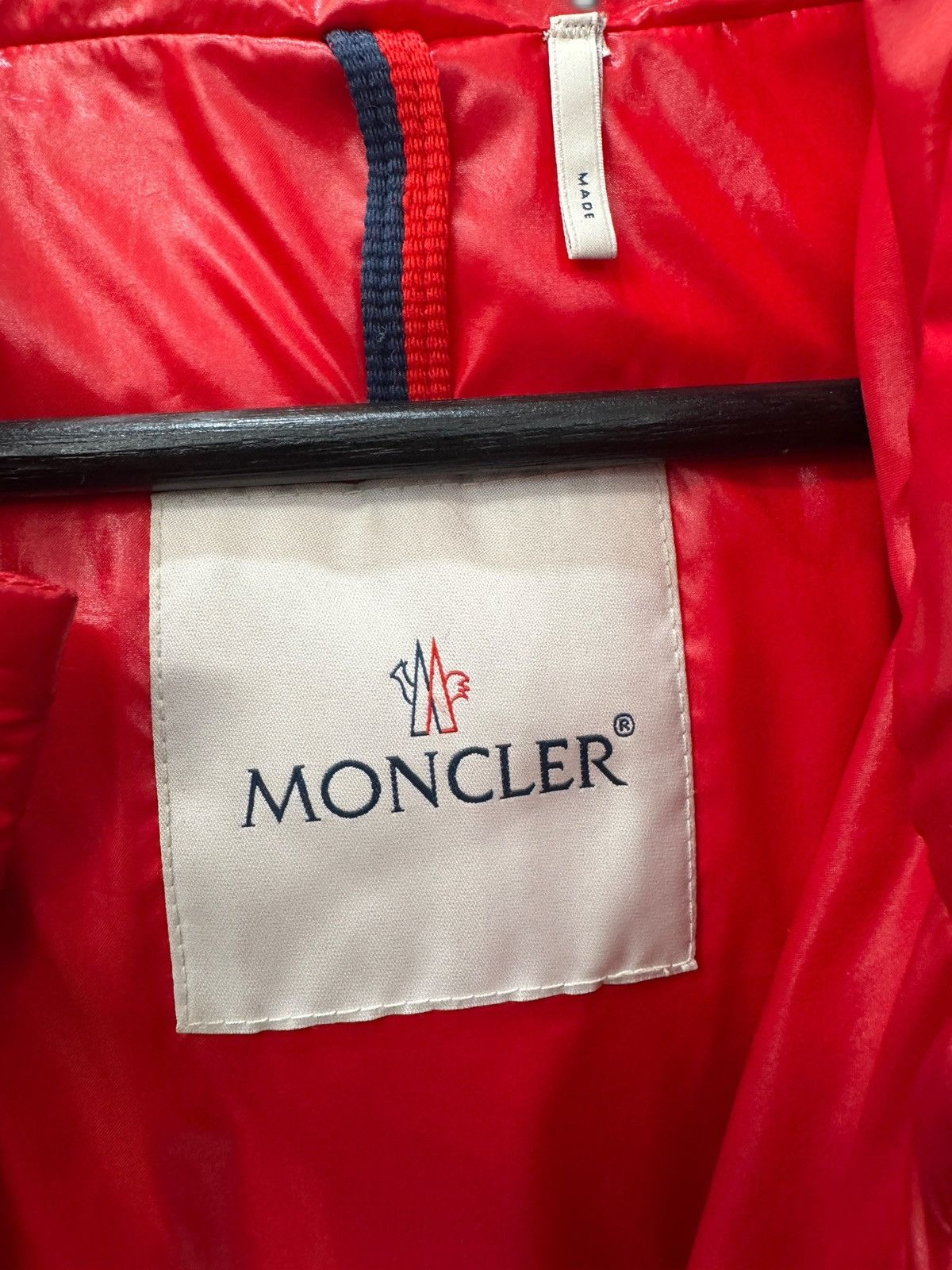 Moncler Moncler Red Ecrin Jacket Size US L / EU 52-54 / 3 - 5 Thumbnail