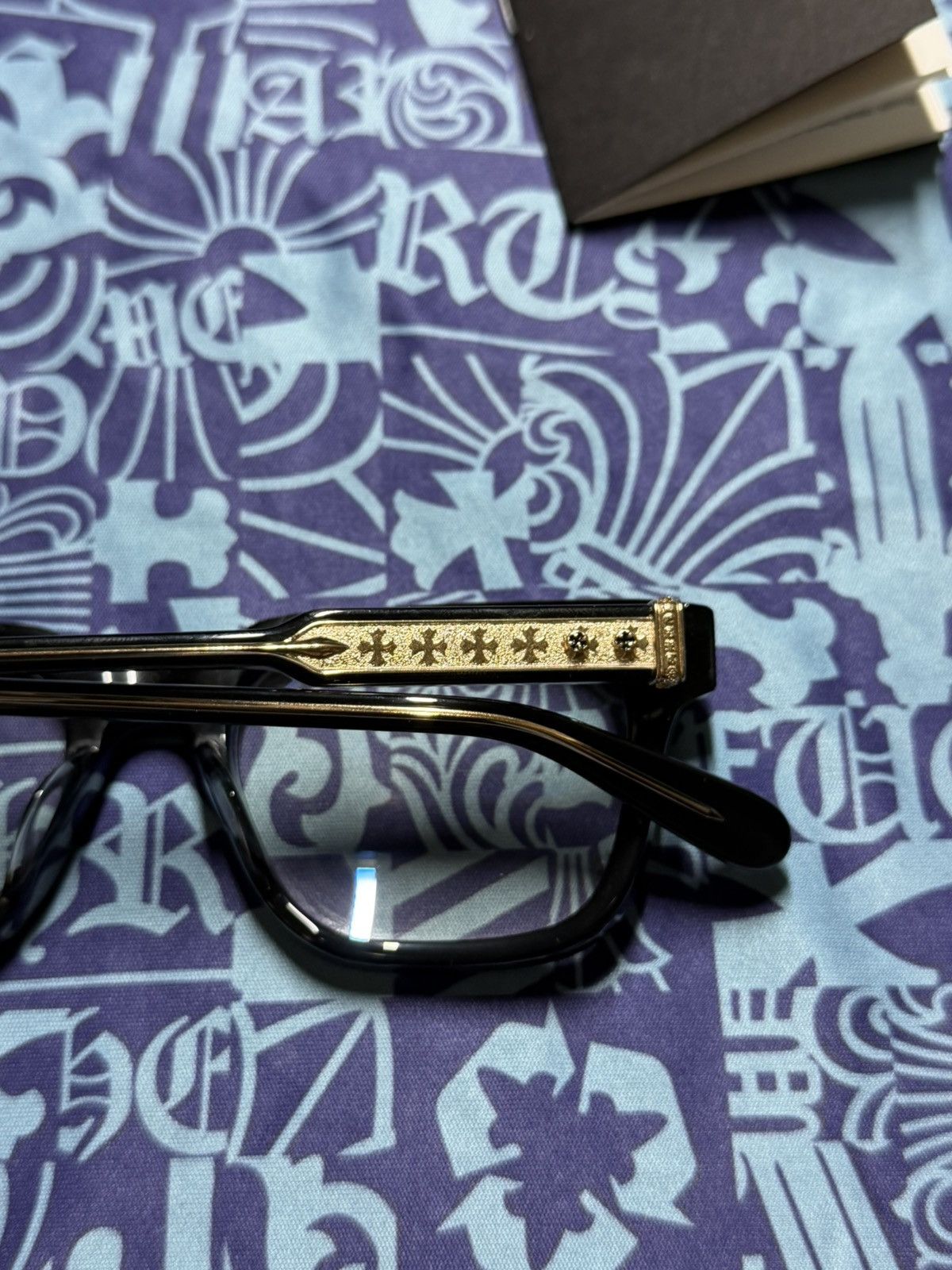 Chrome Hearts Chrome Hearts AMBIDIXTROUS 18k Glasses Size ONE SIZE - 8 Thumbnail