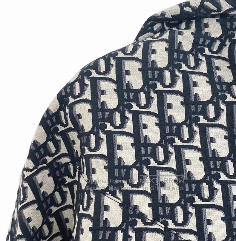 Dior Dior Dark blue logo old flower full print hooded semi-zipp Size XS / US 0-2 / IT 36-38 - 3 Thumbnail