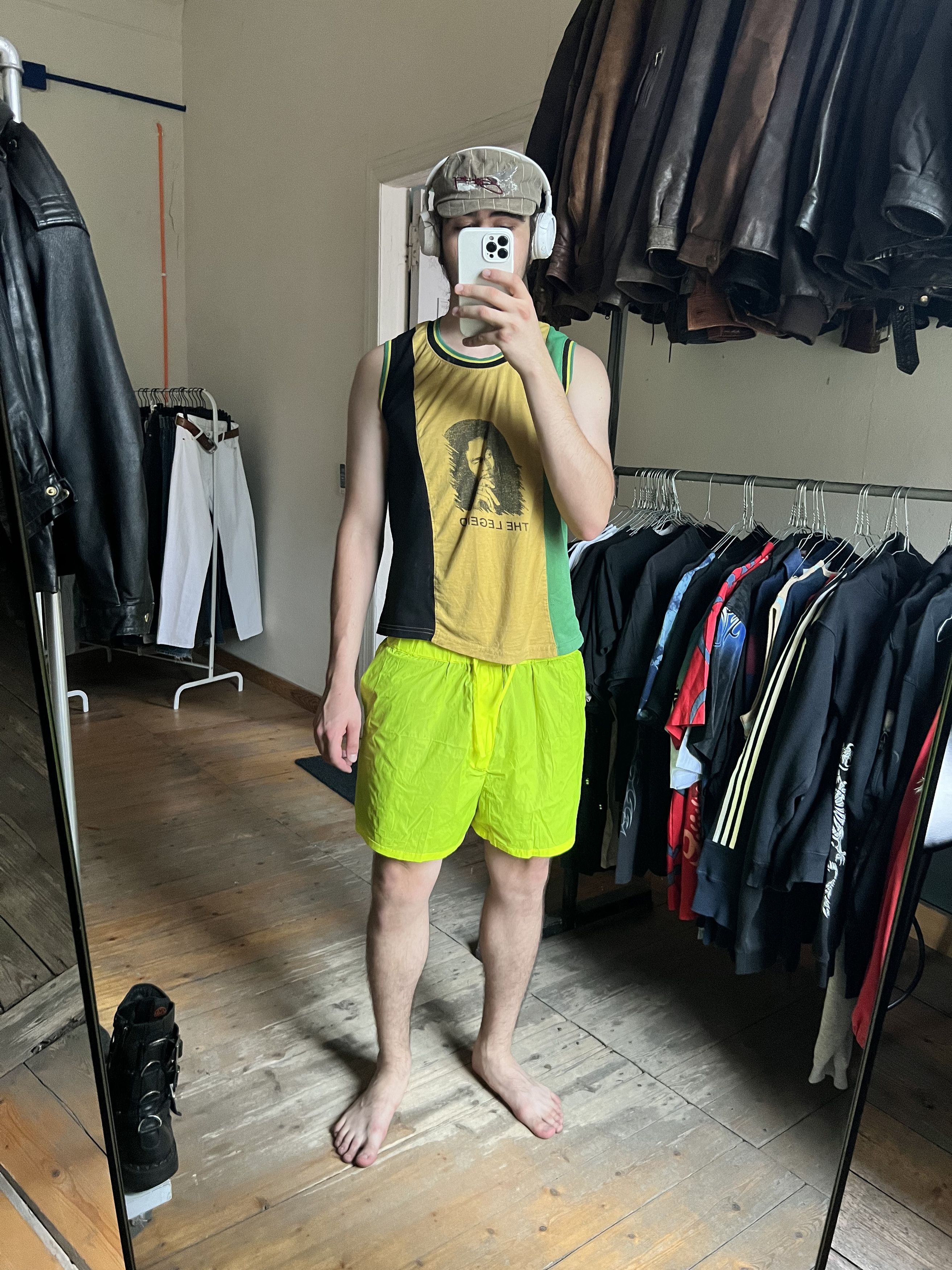 Acne Studios Acne Swim Neon Shorts Size US 33 - 2 Thumbnail