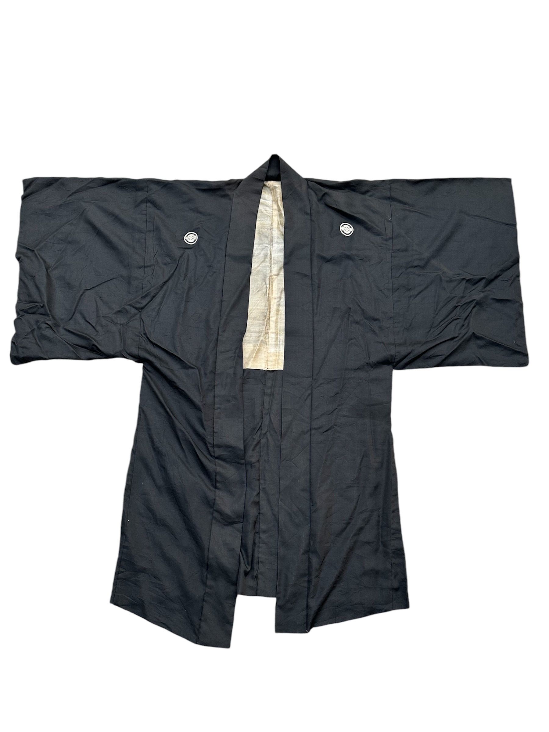 Japanese Brand Vintage 90s Kimono Silk Kendo Uniform Noragi Size US L / EU 52-54 / 3 - 1 Thumbnail